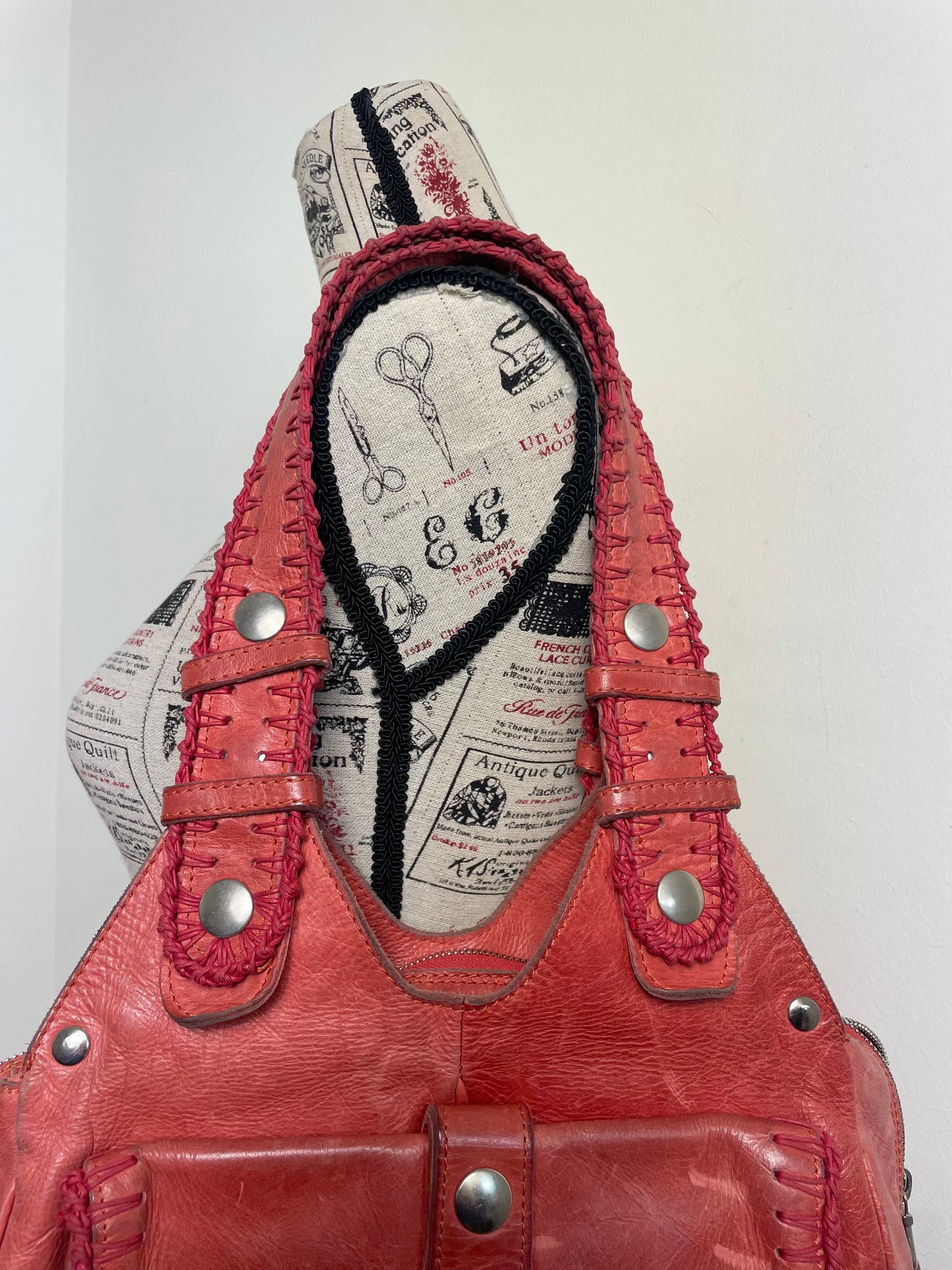 Chloé Silverado Vintage Coral Shoulder Bag