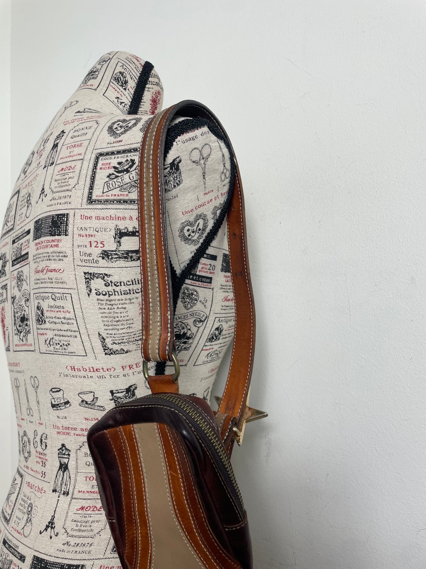 Dsqaured2 Spring 2001 Vintage Fringe Crossbody Pouch