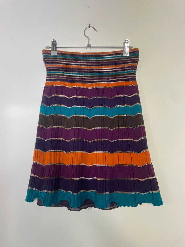 Missoni Sport Striped Midi Skirt
