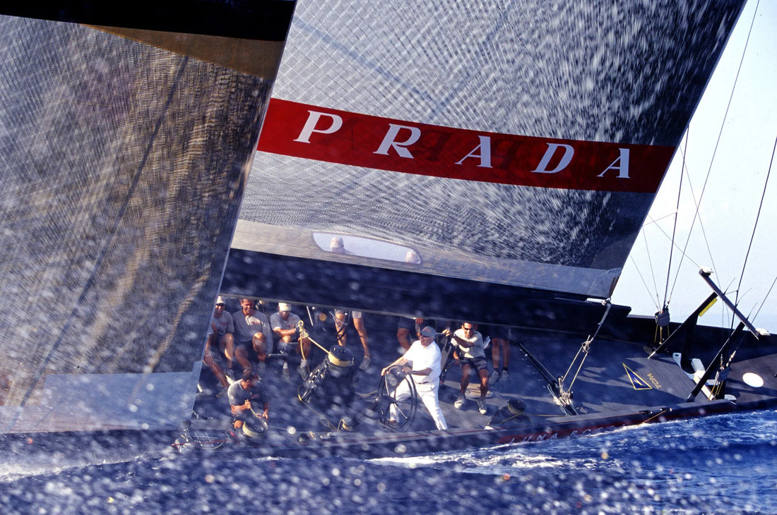 HOW PRADA’S MOST ICONIC SNEAKER WAS BORN ON A BOAT