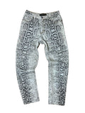 Roberto Cavalli Snakeskin Jeans
