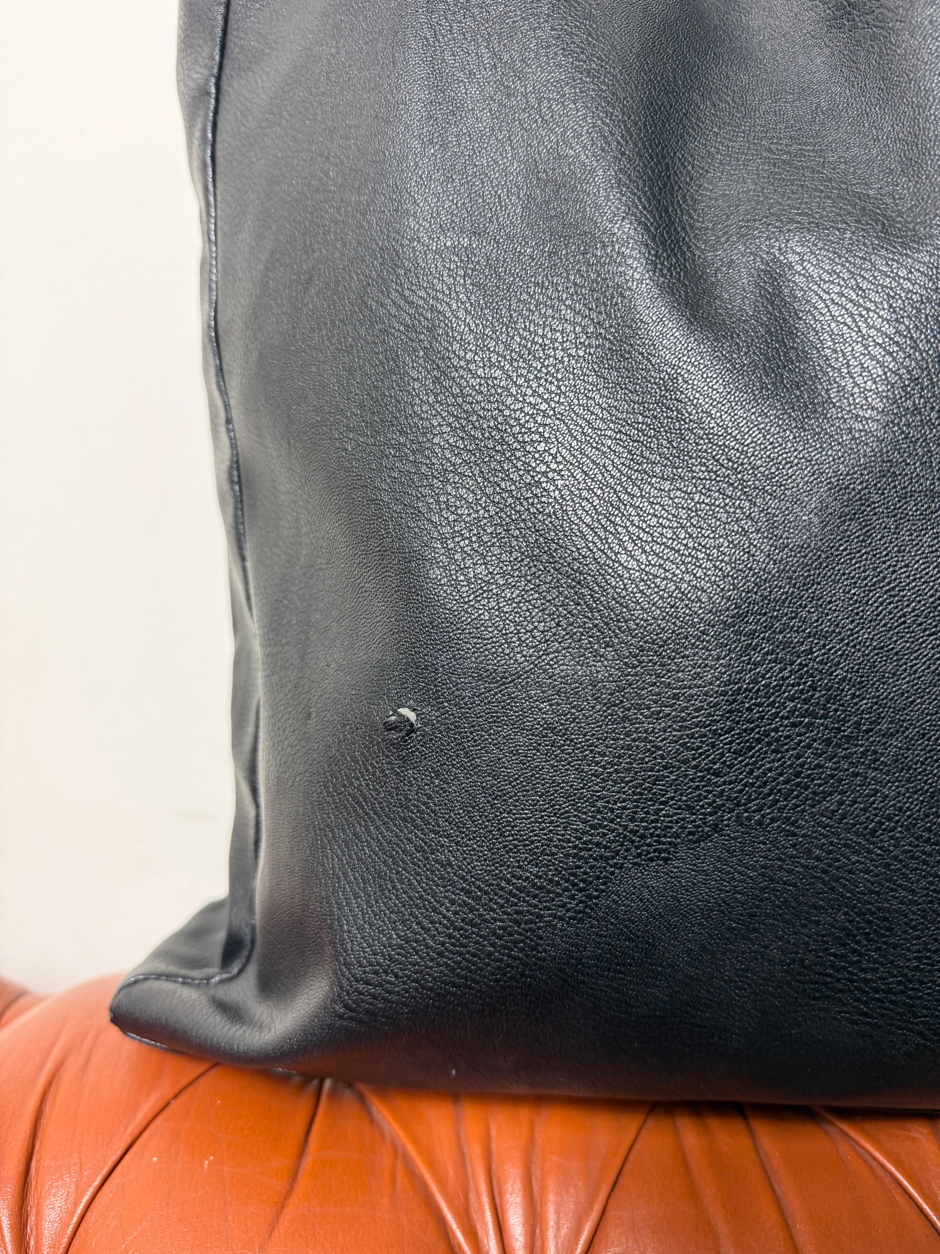 Thierry Mugler Black Shopper Tote Bag