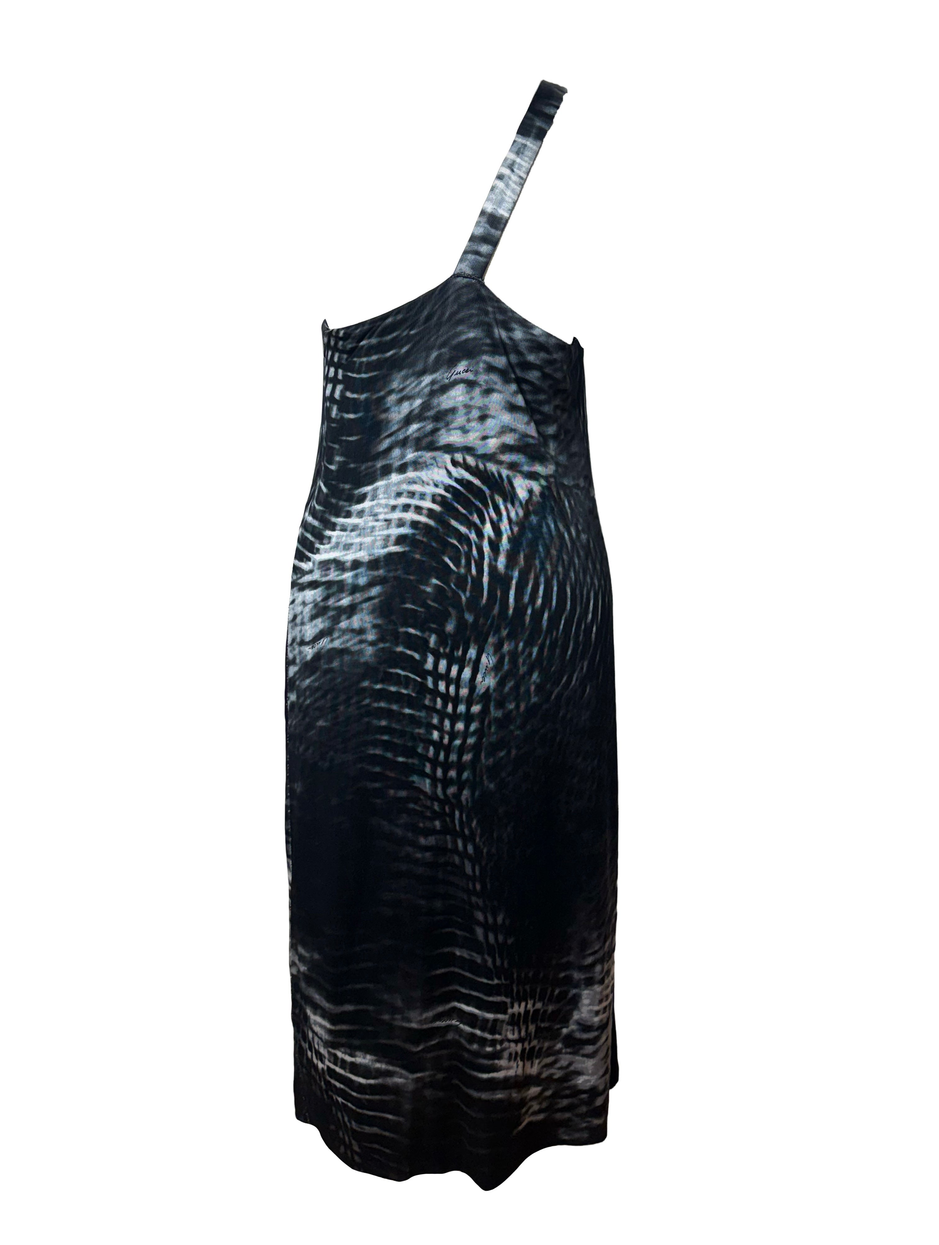 Gucci SS 2000 One Shoulder Dress
