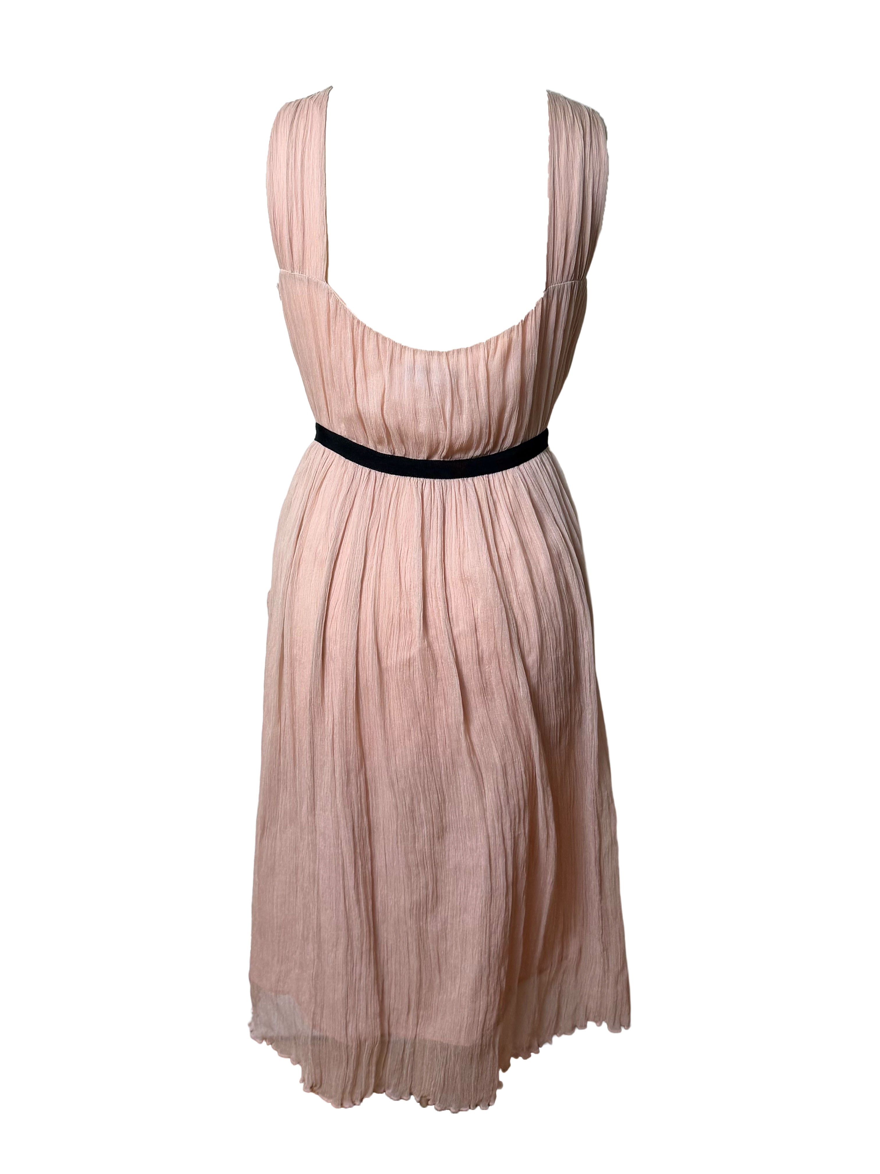 Chloé Fall 2004 Rose Pink Dress