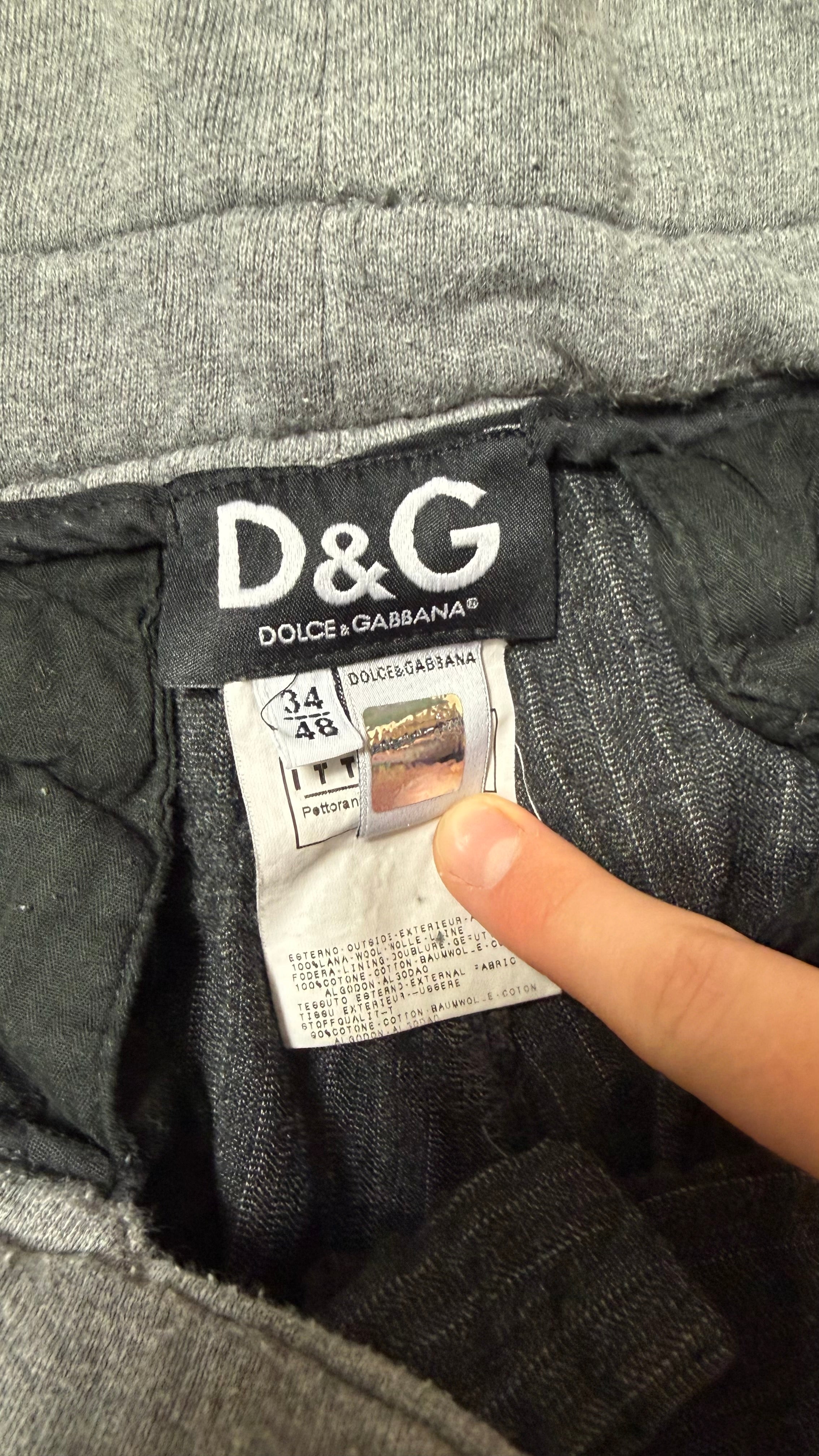 D&G Suit Trouser Sweatpants