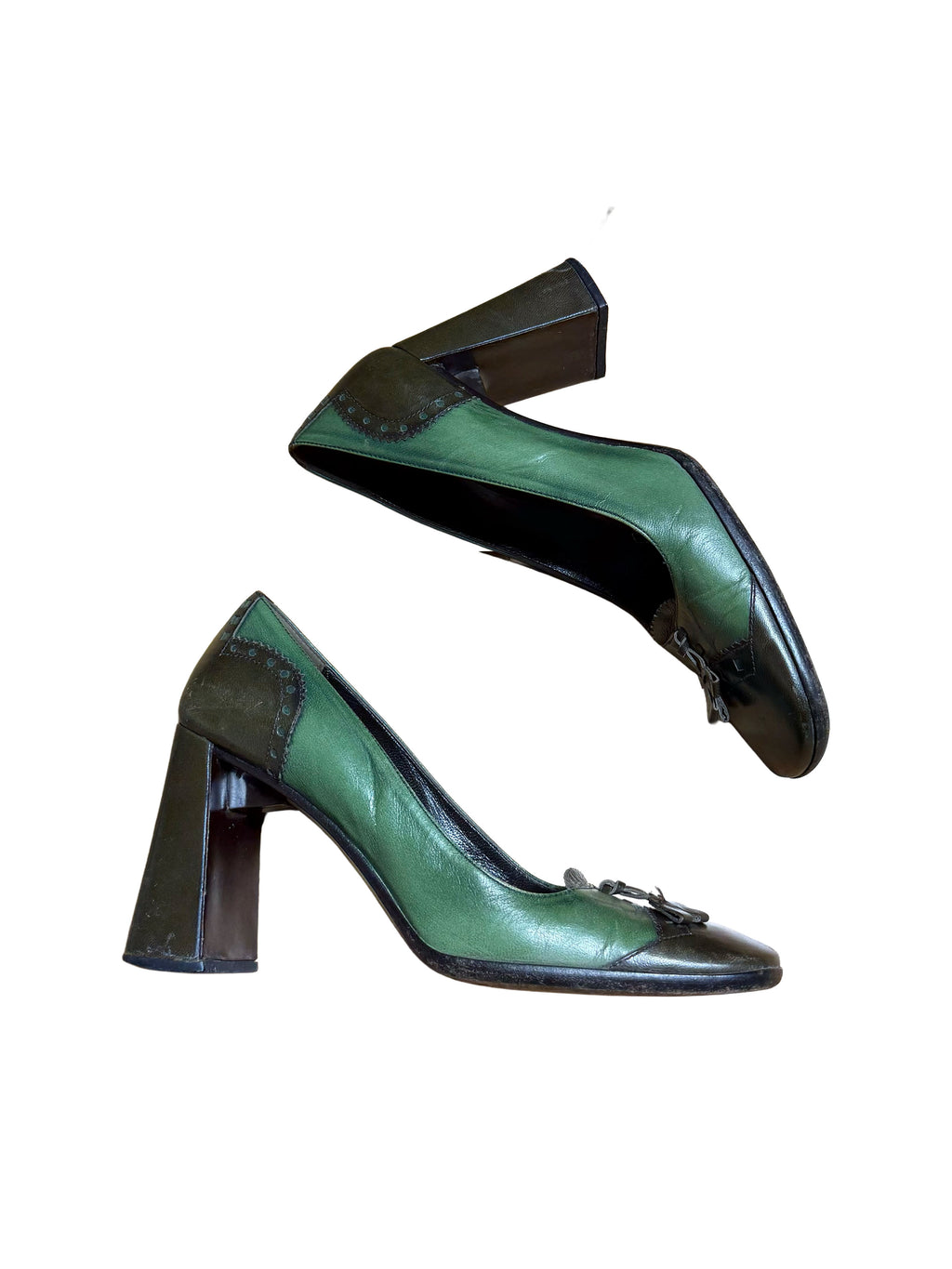 Prada FW 1999 Leather Tassel Heels