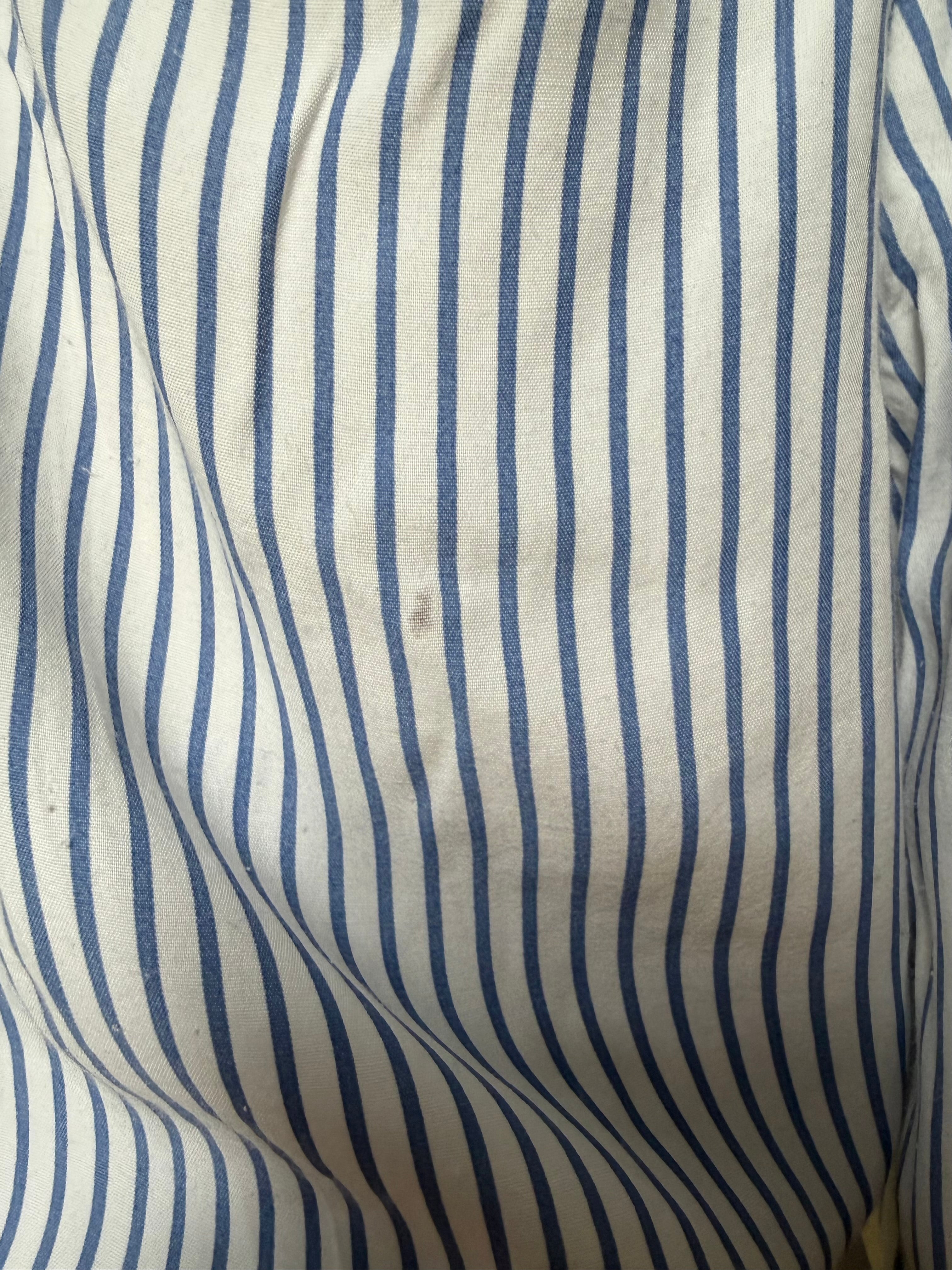 Jean Paul Gaultier La Redoute Cut-Out Stripped Shirt
