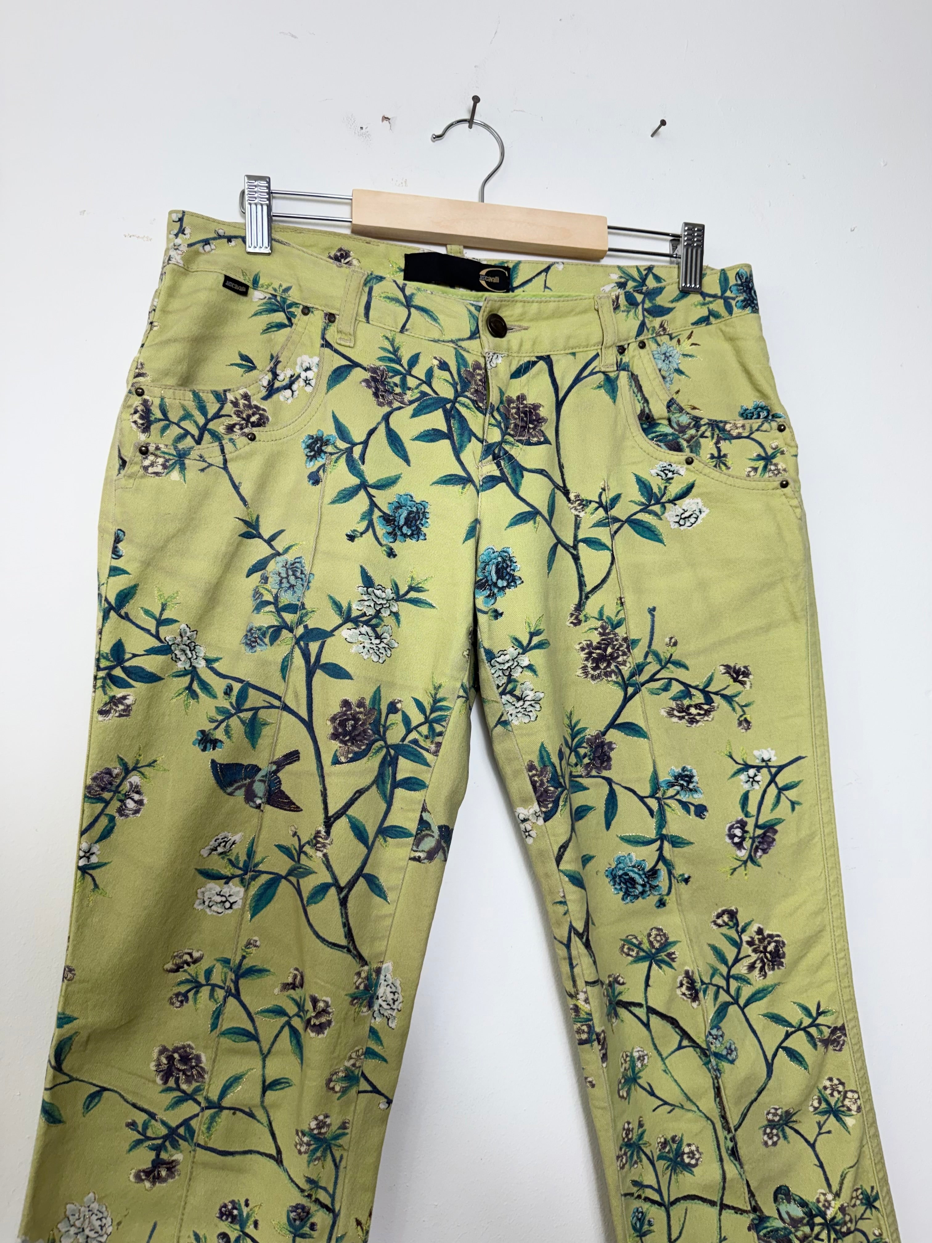 Just Cavalli Vintage Floral Jeans