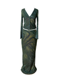 Roberto Cavalli Class Green Shimmer Set
