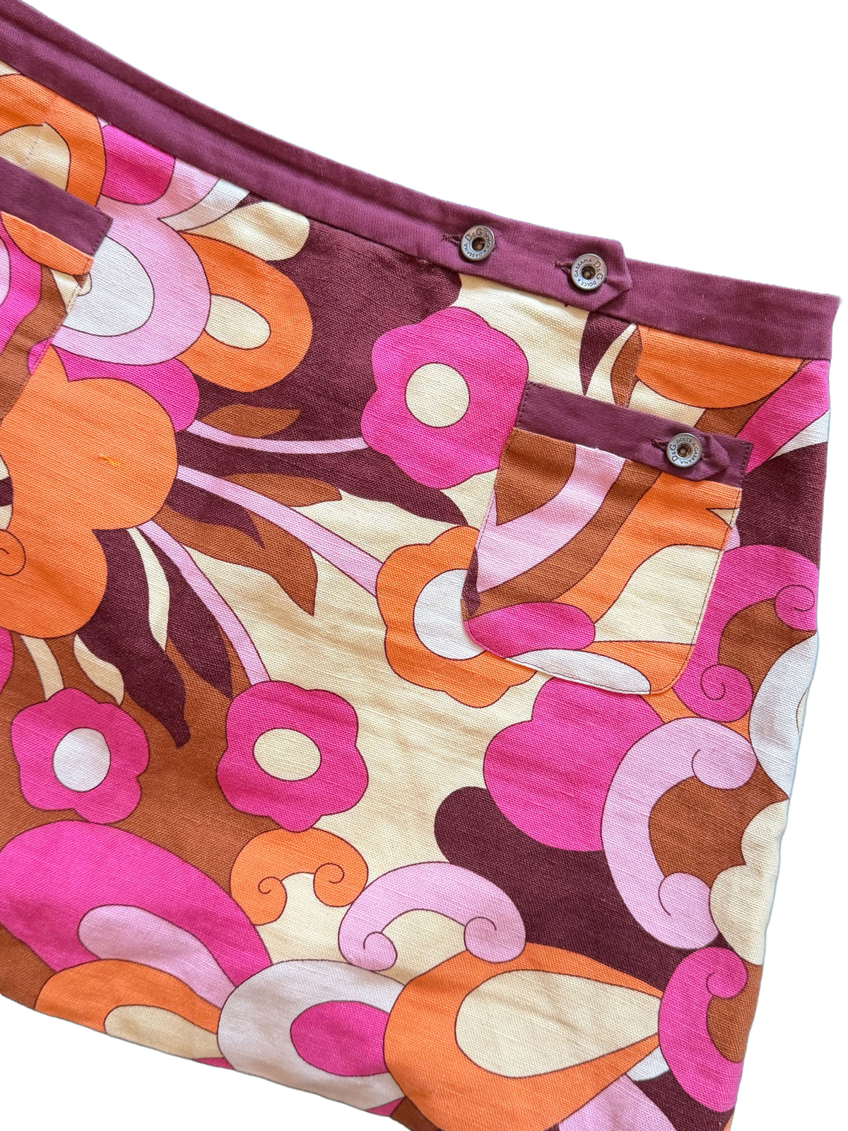 D&G Floral Mini Skirt
