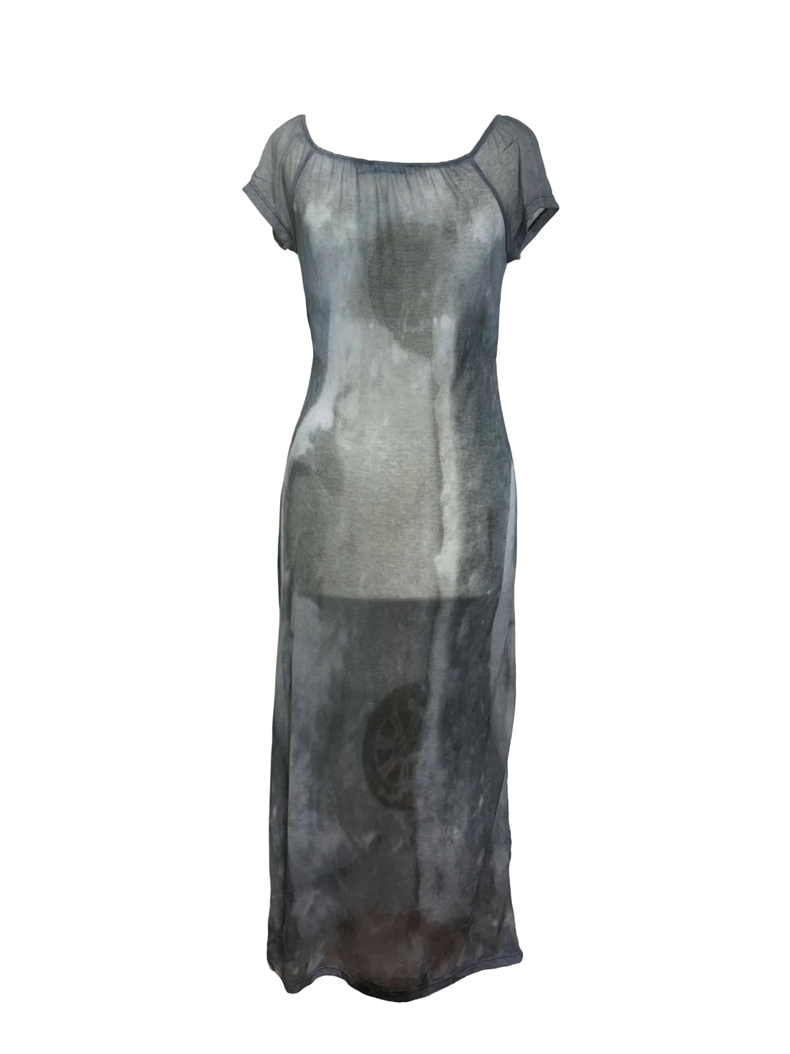 Paloma Wool Sheer Tye-Dye Maxi Dress