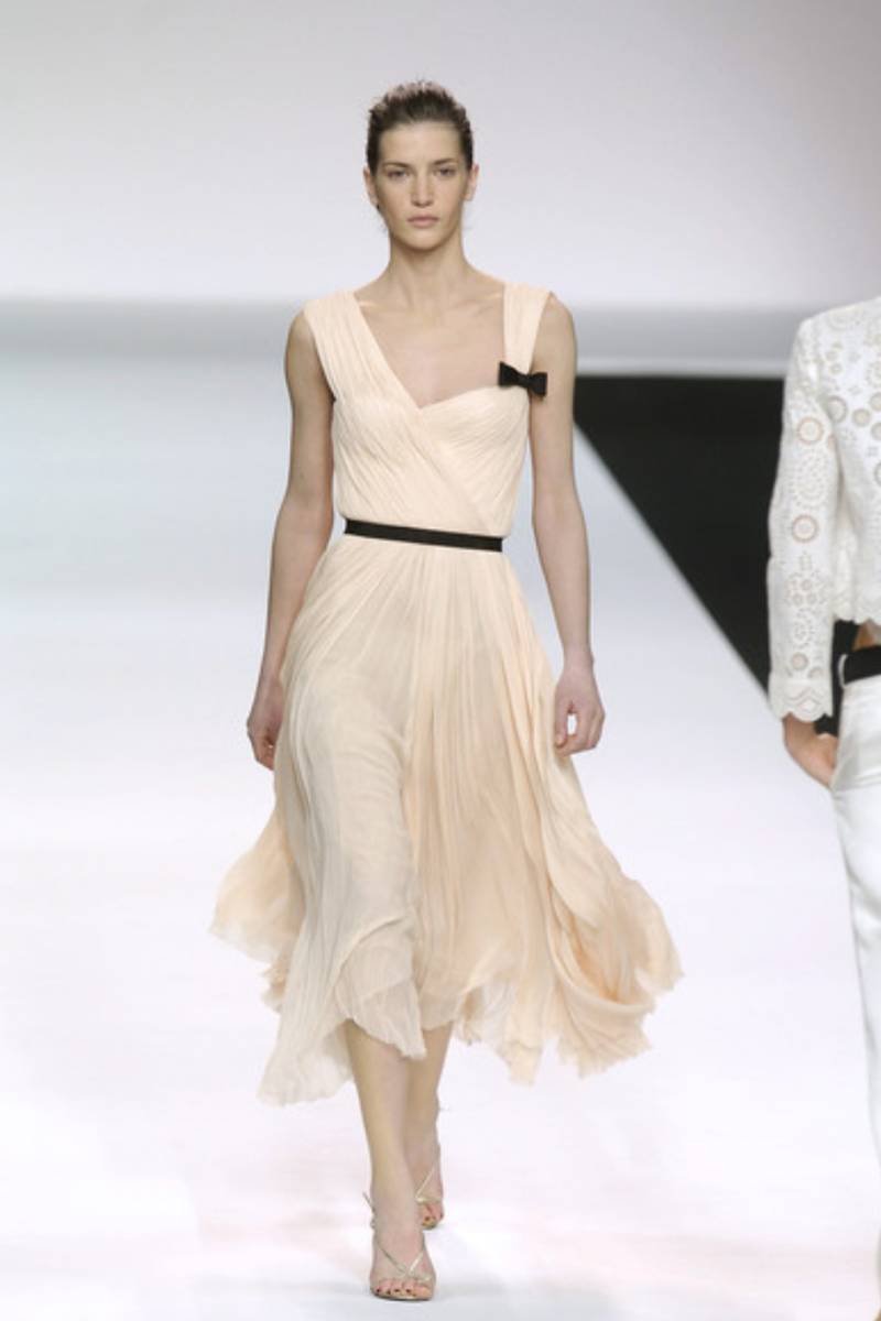 Chloé Fall 2004 Rose Pink Dress