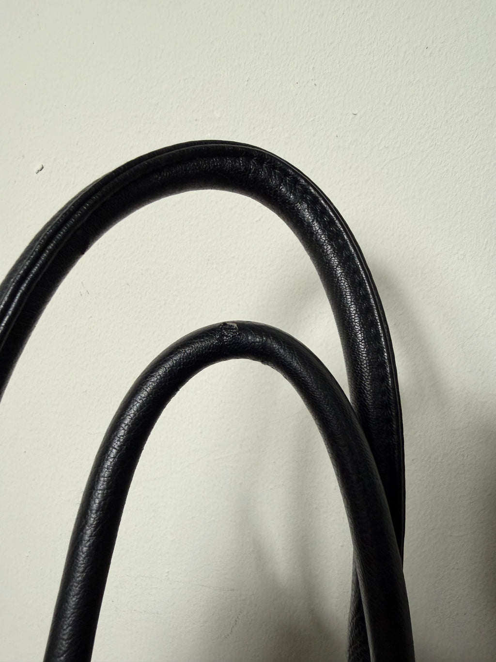 Thierry Mugler Black Shopper Tote Bag