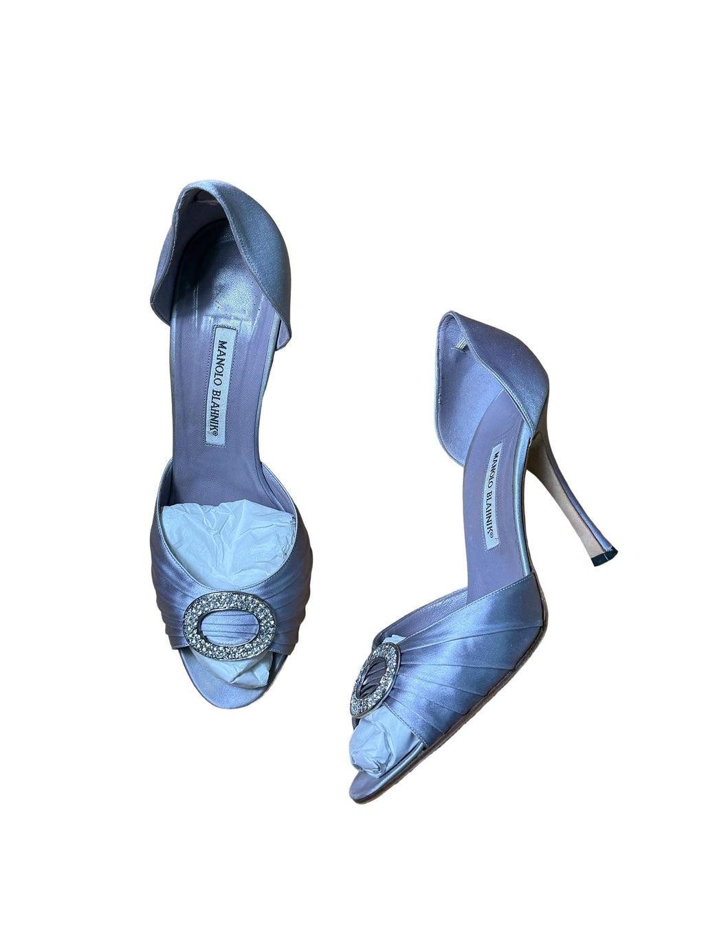 Manolo Blahnik Lilac D'Orsay Heels