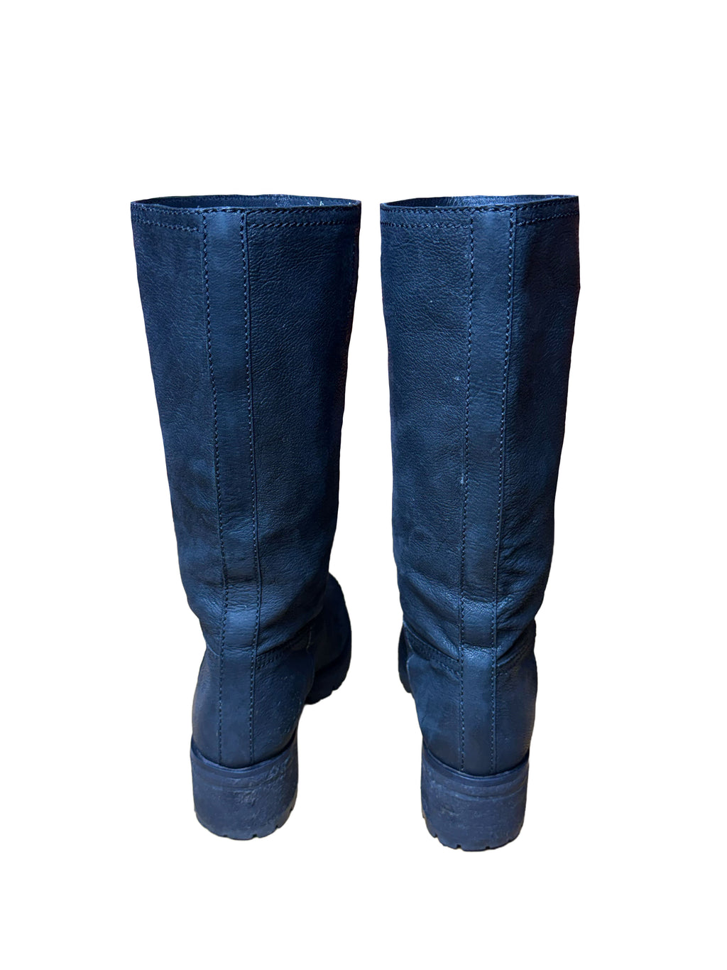 Prada Black Leather Boots