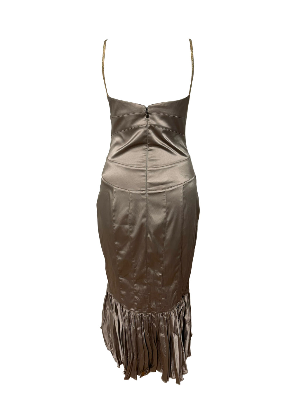 Just Cavalli Champagne Bodycon Dress