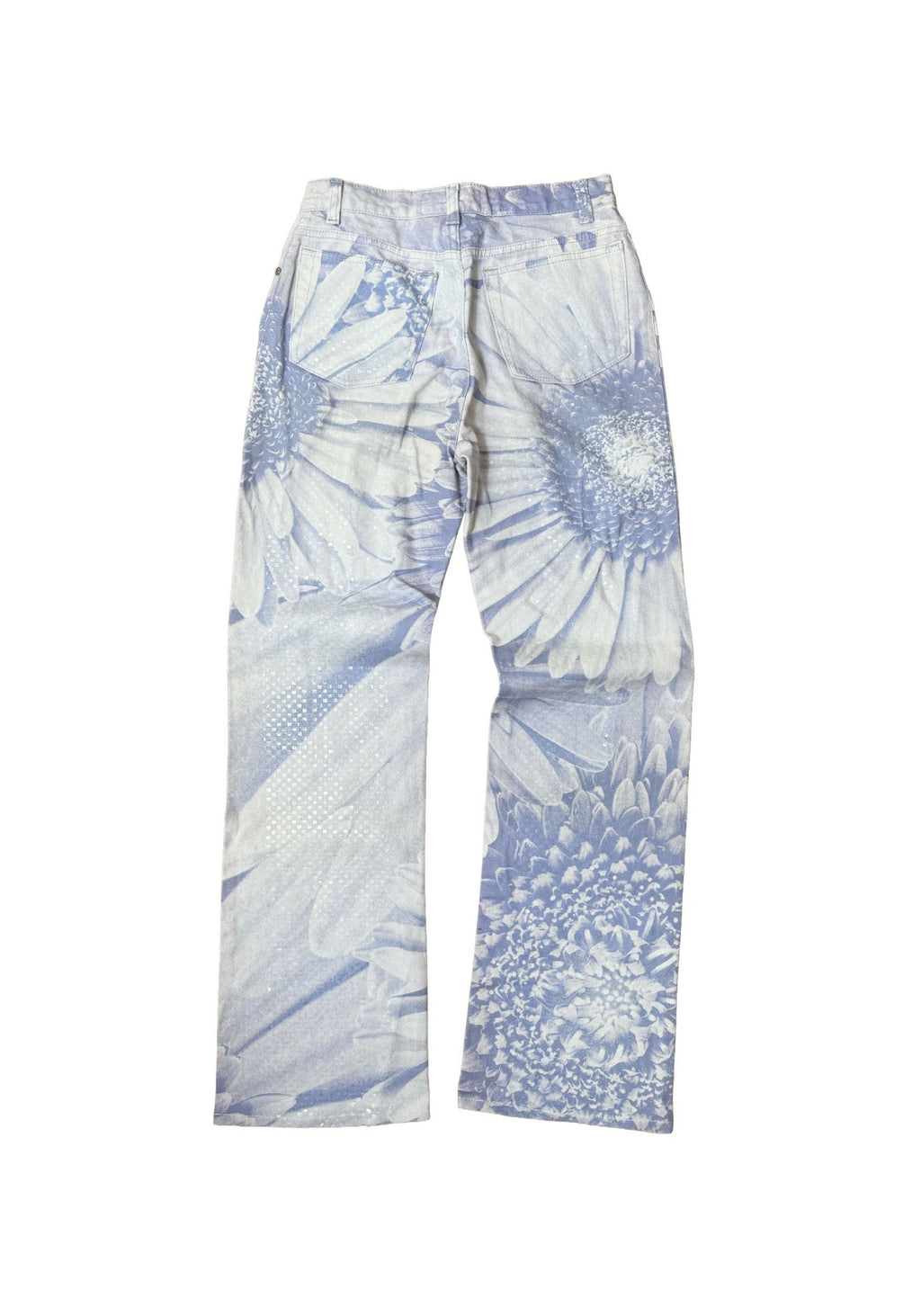 Roberto Cavalli SS 2000 Daisy Print Jeans