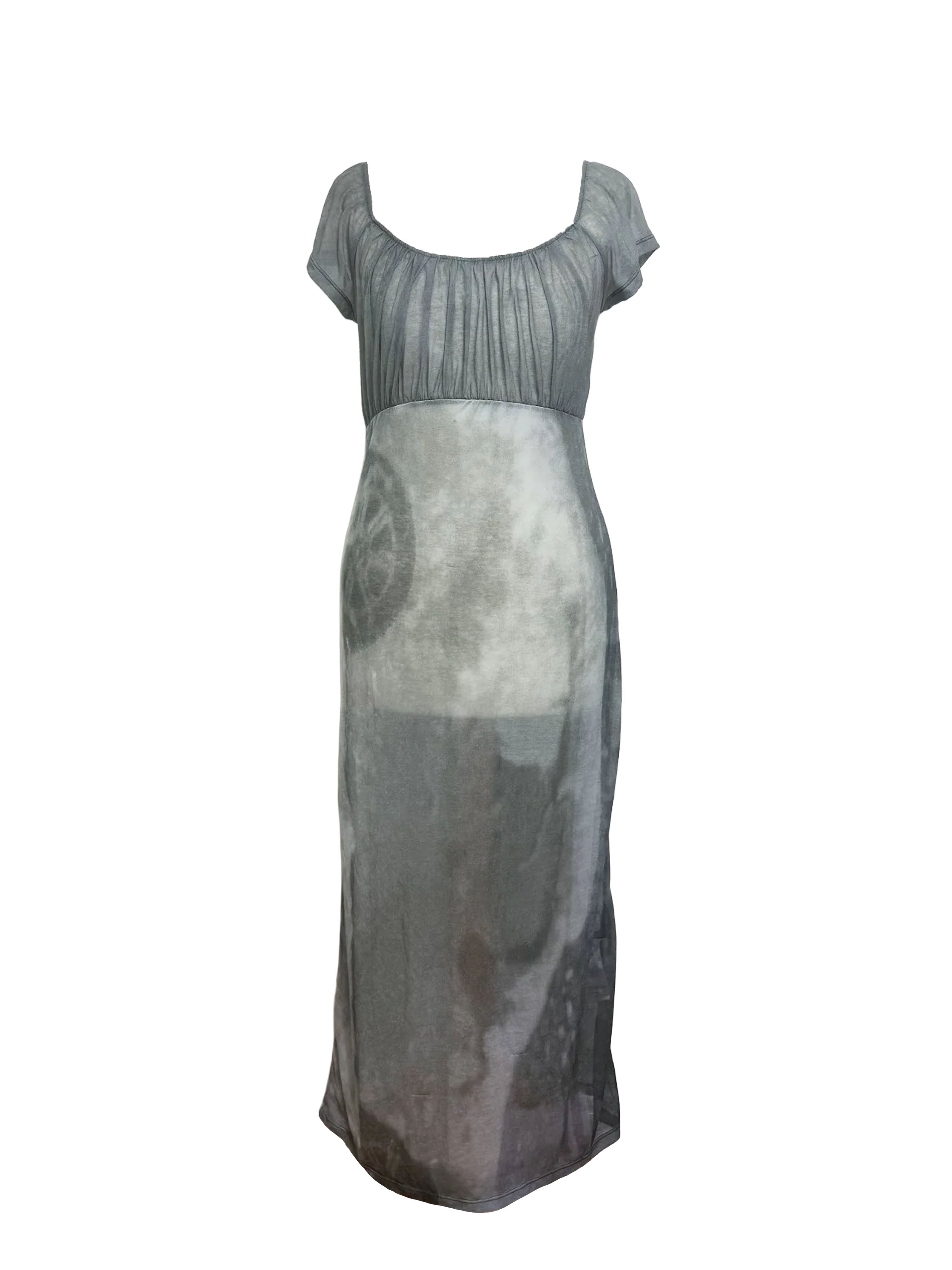 Paloma Wool Sheer Tye-Dye Maxi Dress