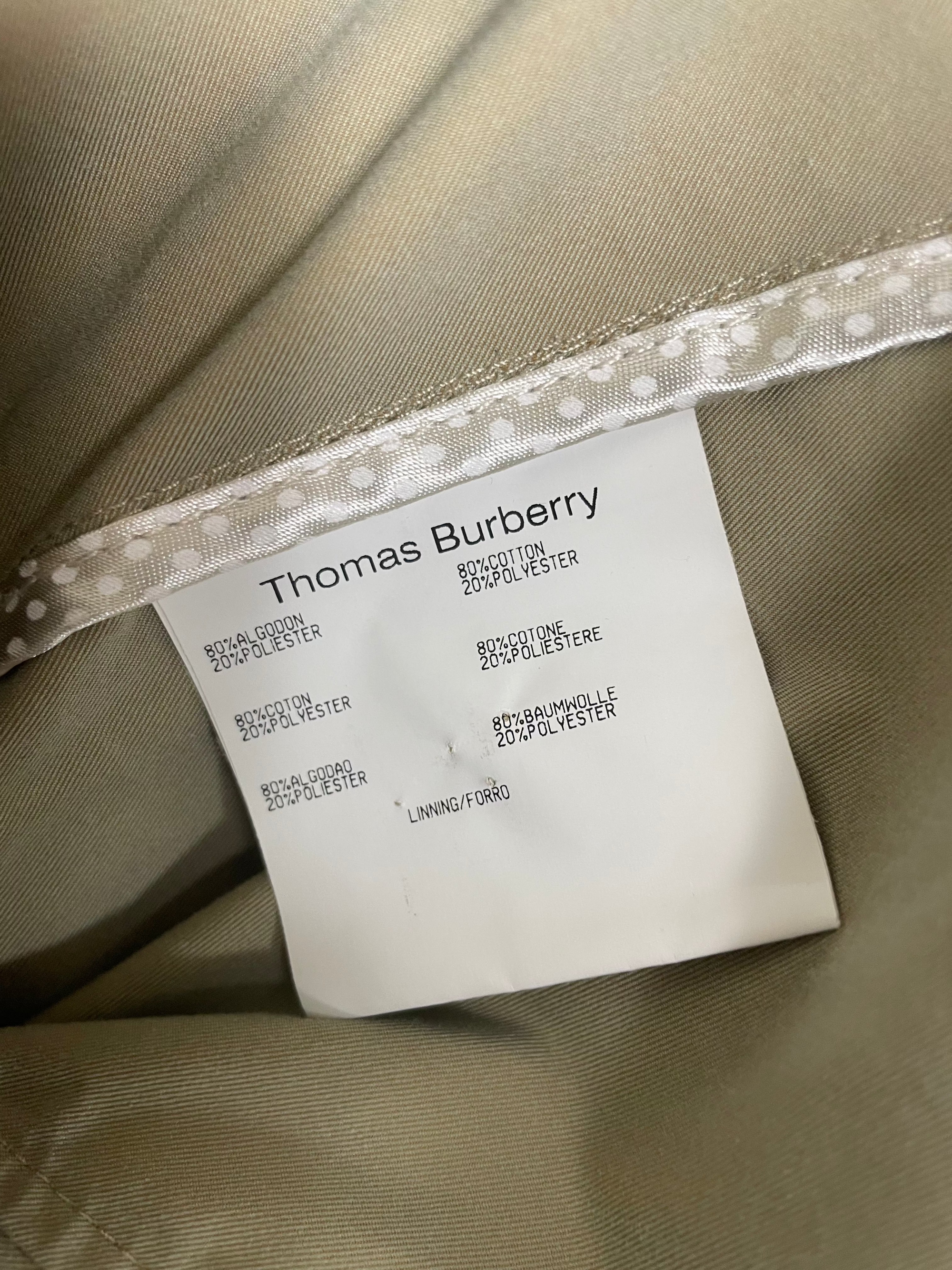 Burberry Beige Trench Coat