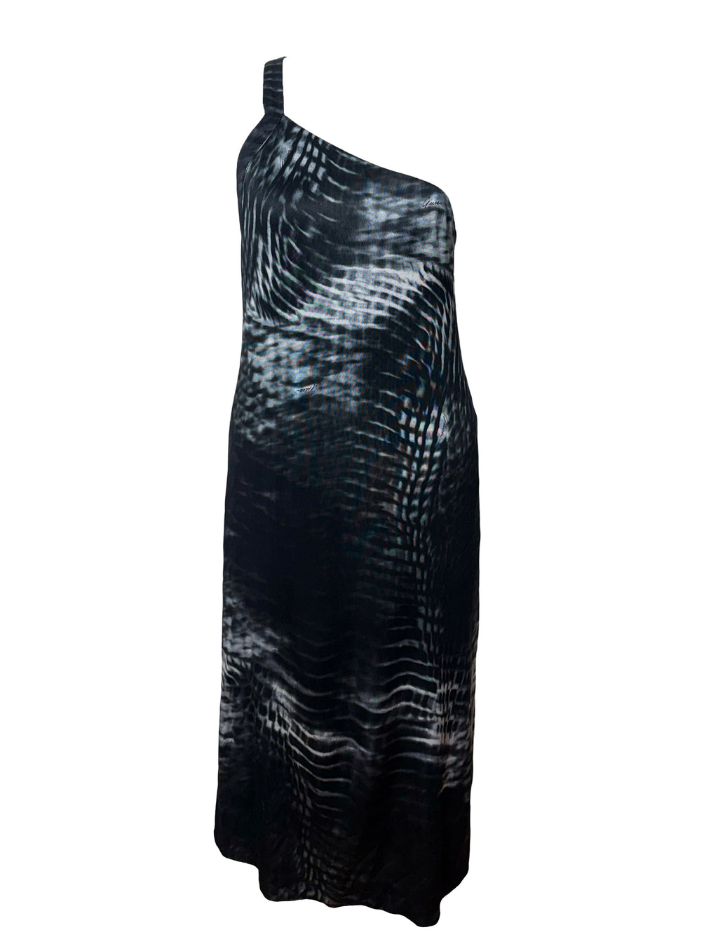 Gucci SS 2000 One Shoulder Dress