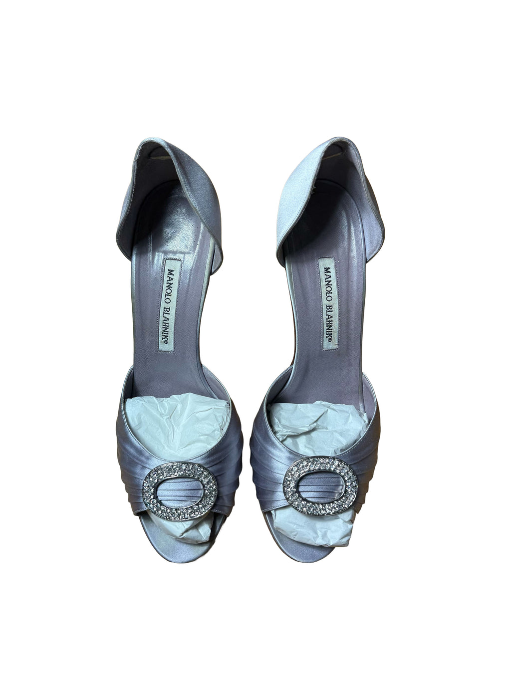 Manolo Blahnik Lilac D'Orsay Heels