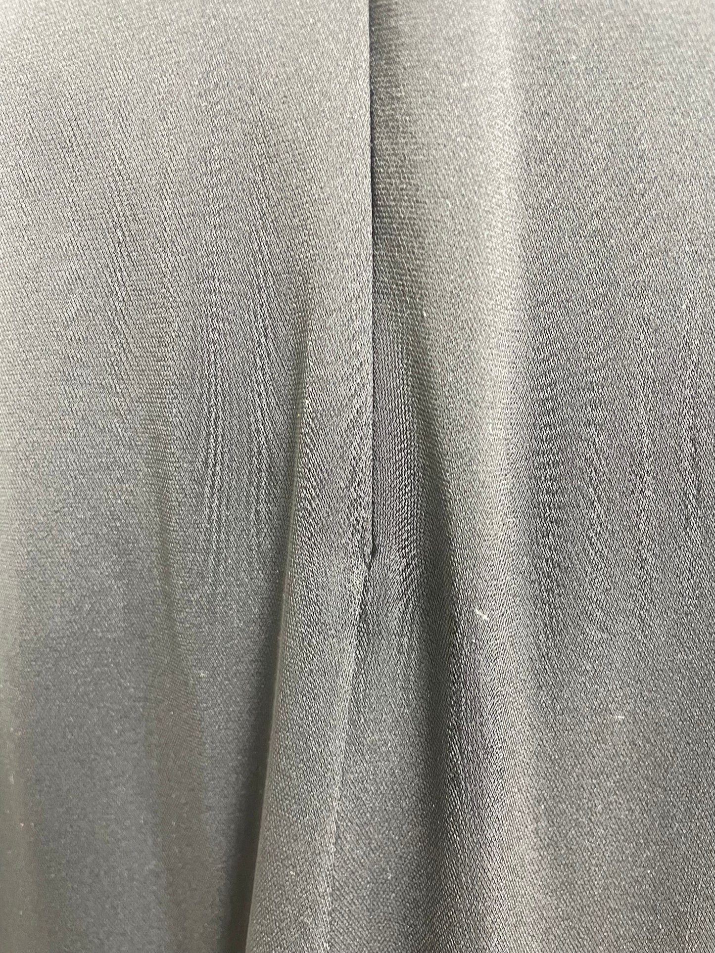 Celine Vintage Black Silk Midi Dress