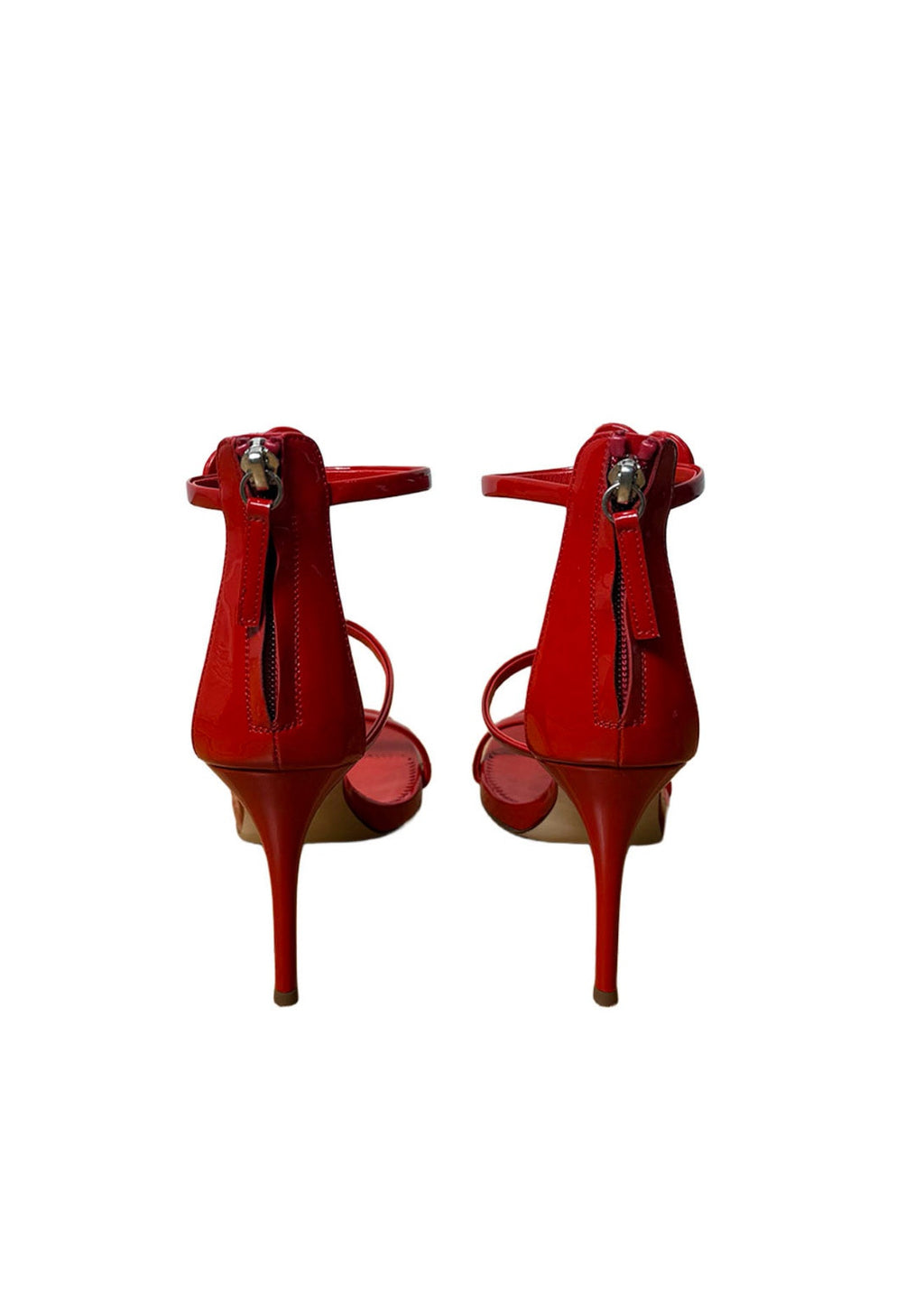 Giuseppe Zanotti Patent Leather Heart Heels