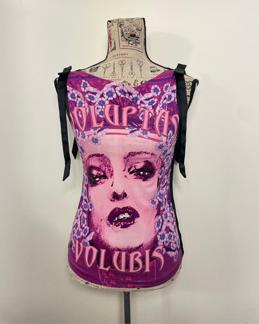 D&G Fall 2004 Pink/Purple ‘Voluptas Volubis’ Top