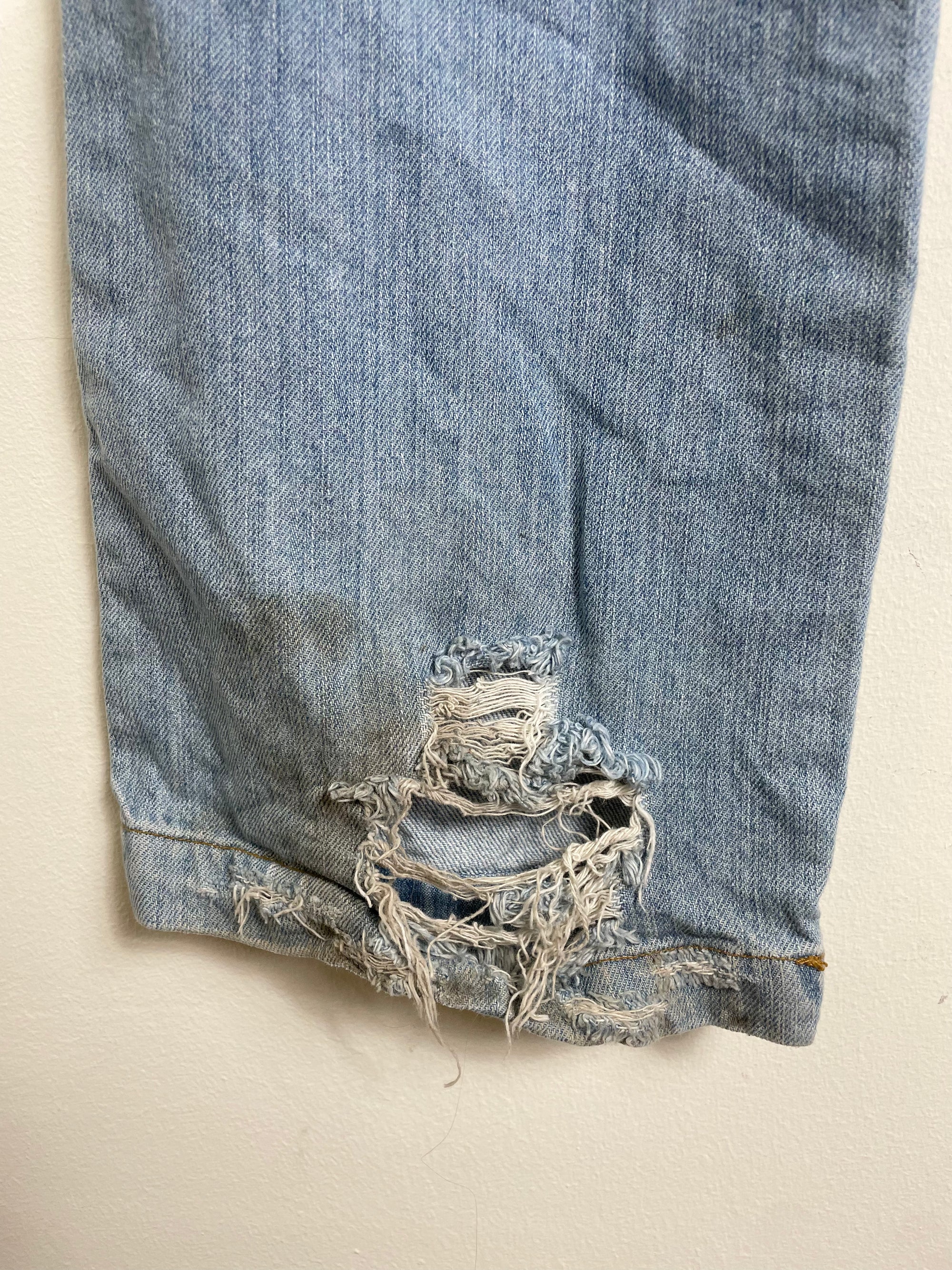 Dolce & Gabbana Spring 2005 Menswear Honolulu Embroidered Jeans