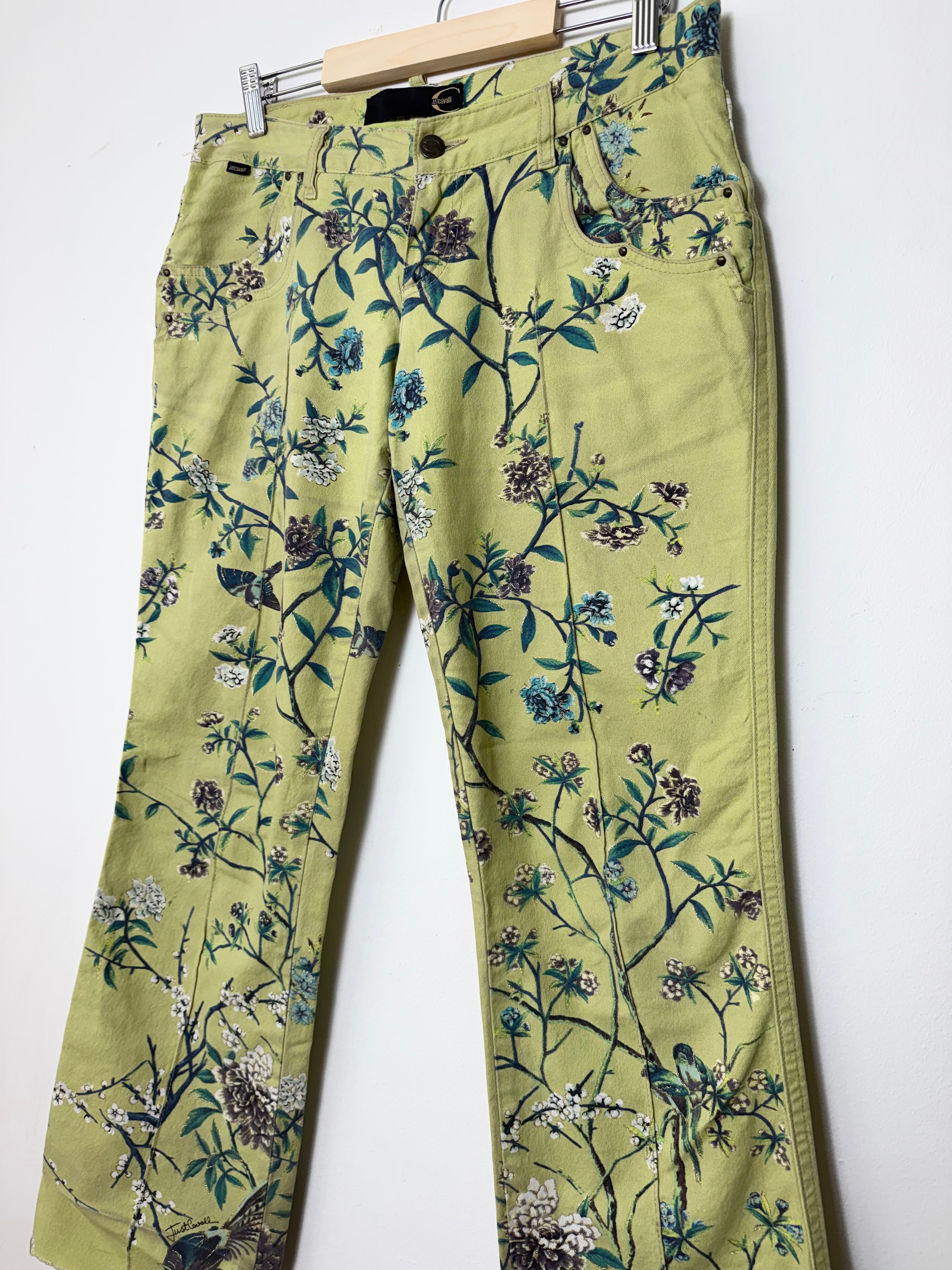 Just Cavalli Vintage Floral Jeans