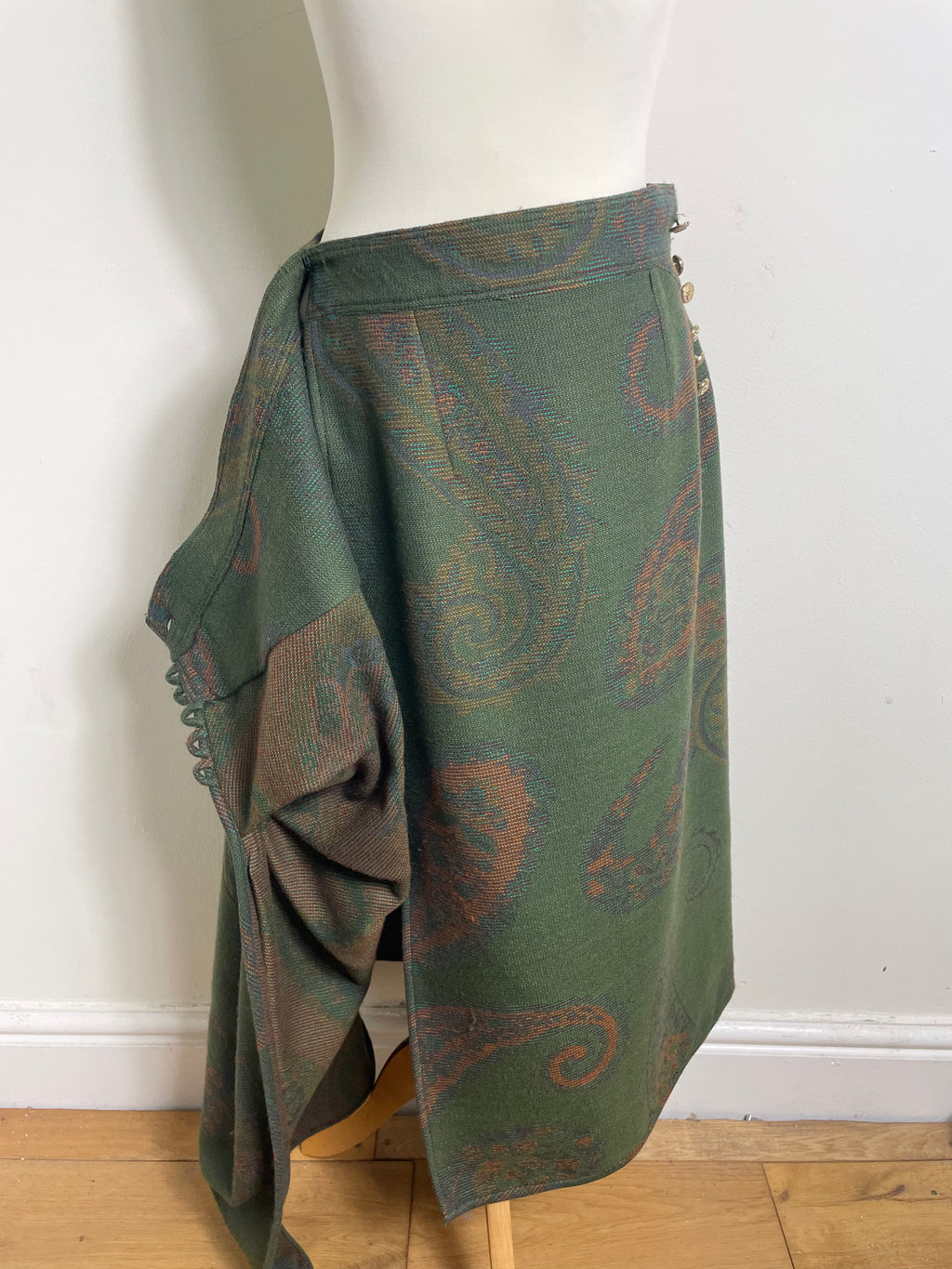 Emanuel Ungaro Vintage Floral Jacket and Wrap Skirt