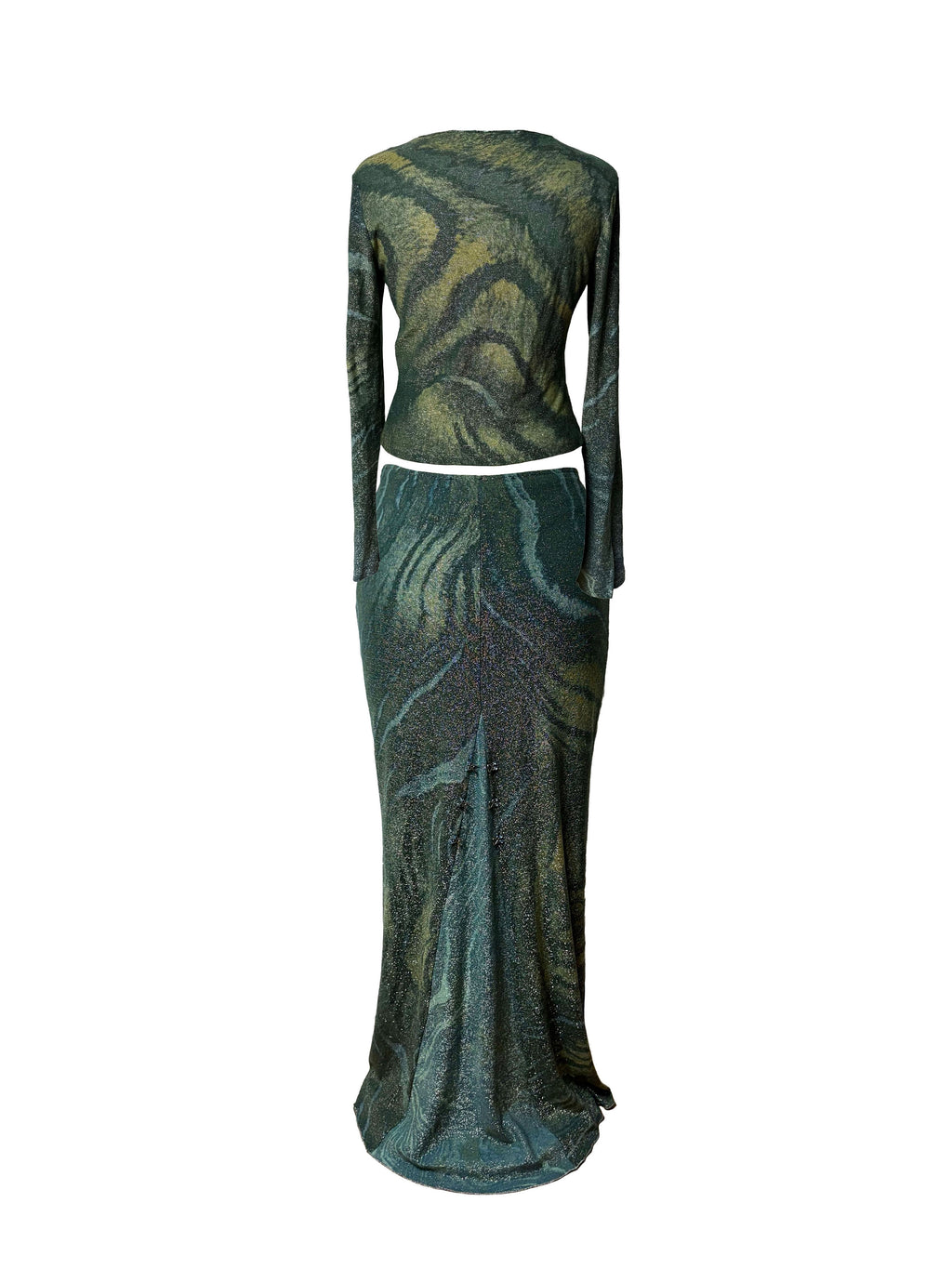 Roberto Cavalli Class Green Shimmer Set