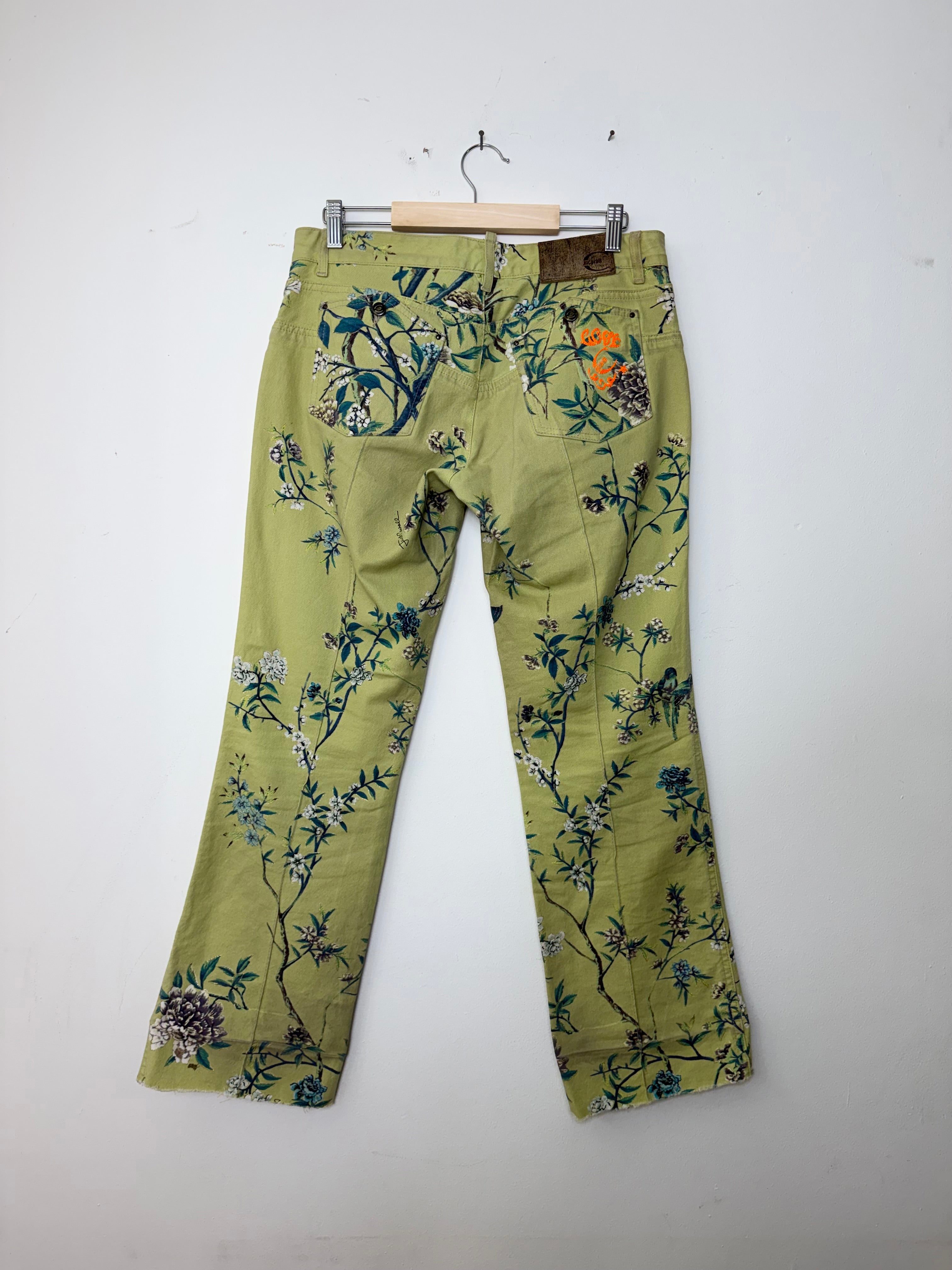 Just Cavalli Vintage Floral Jeans