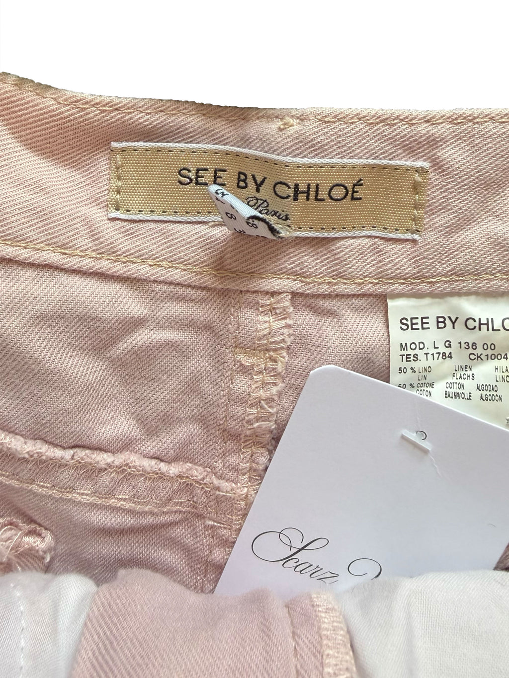 See by Chloé Zip Detail Mini Skirt