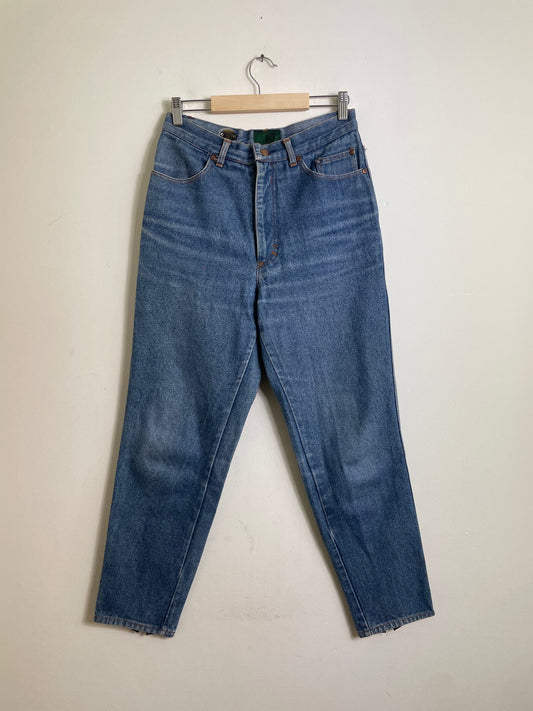 Gaultier Junior Vintage Zip Detail Denim Jeans