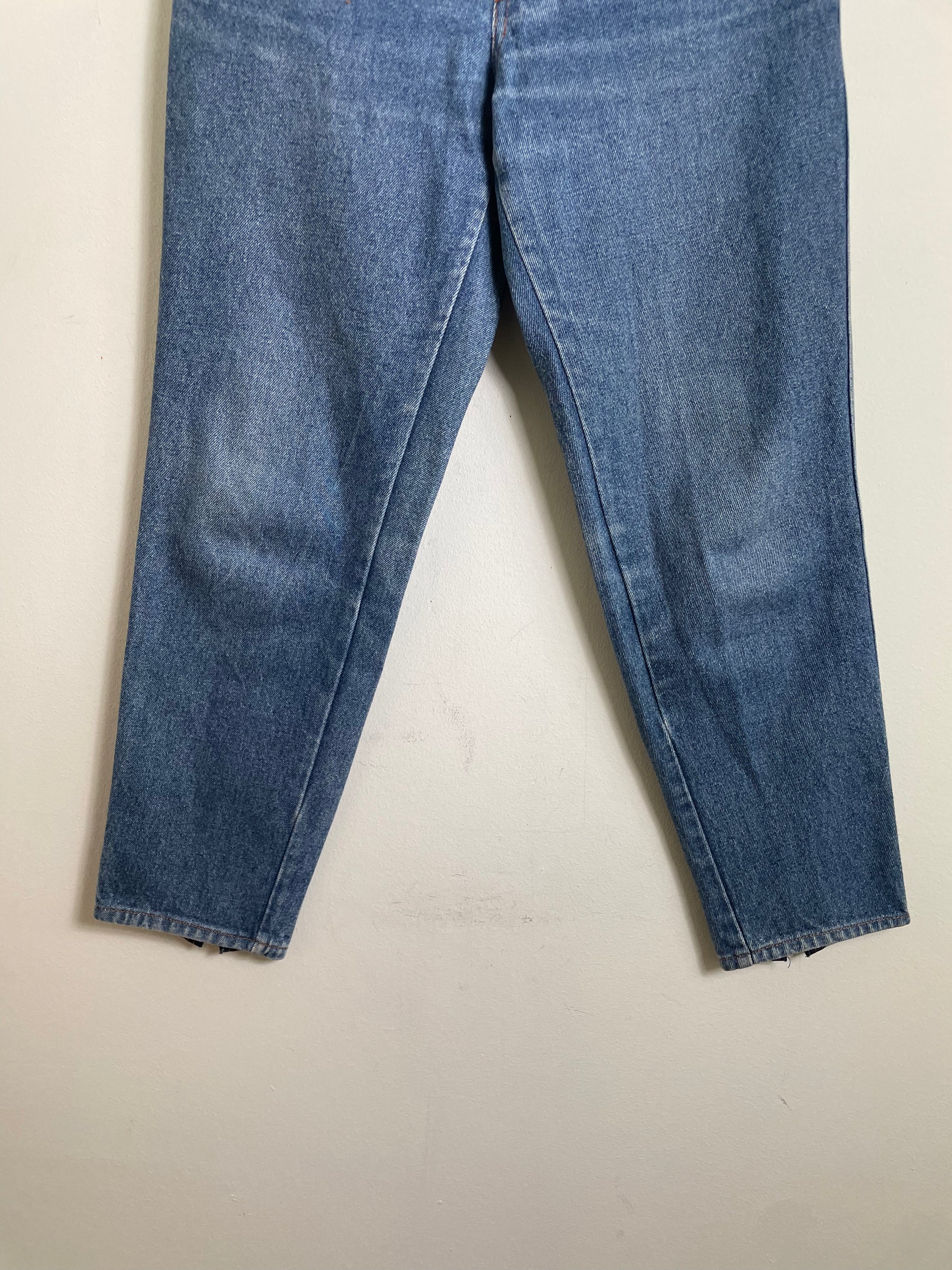 Gaultier Junior Vintage Zip Detail Denim Jeans