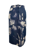 Celine Spring 2000 Vintage Tie Dye Midi Skirt