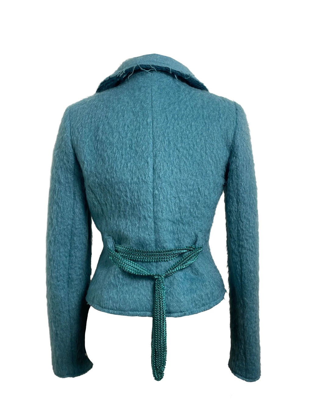 Roberto Cavalli Class Mohair & Virgin Wool Jacket