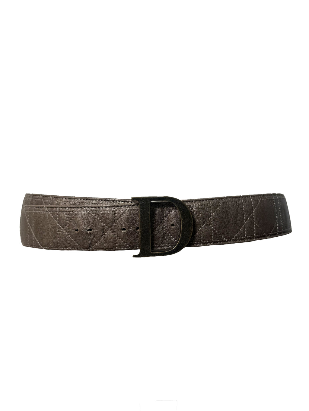 Dior Cannage D Buckle Belt