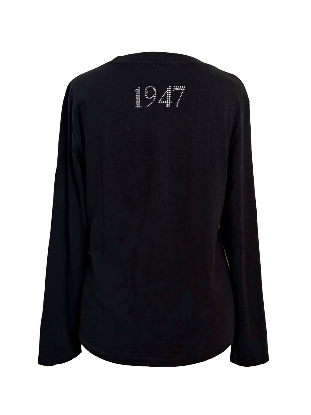 J'adore Dior 2001 Vintage Long Sleeve Black Top