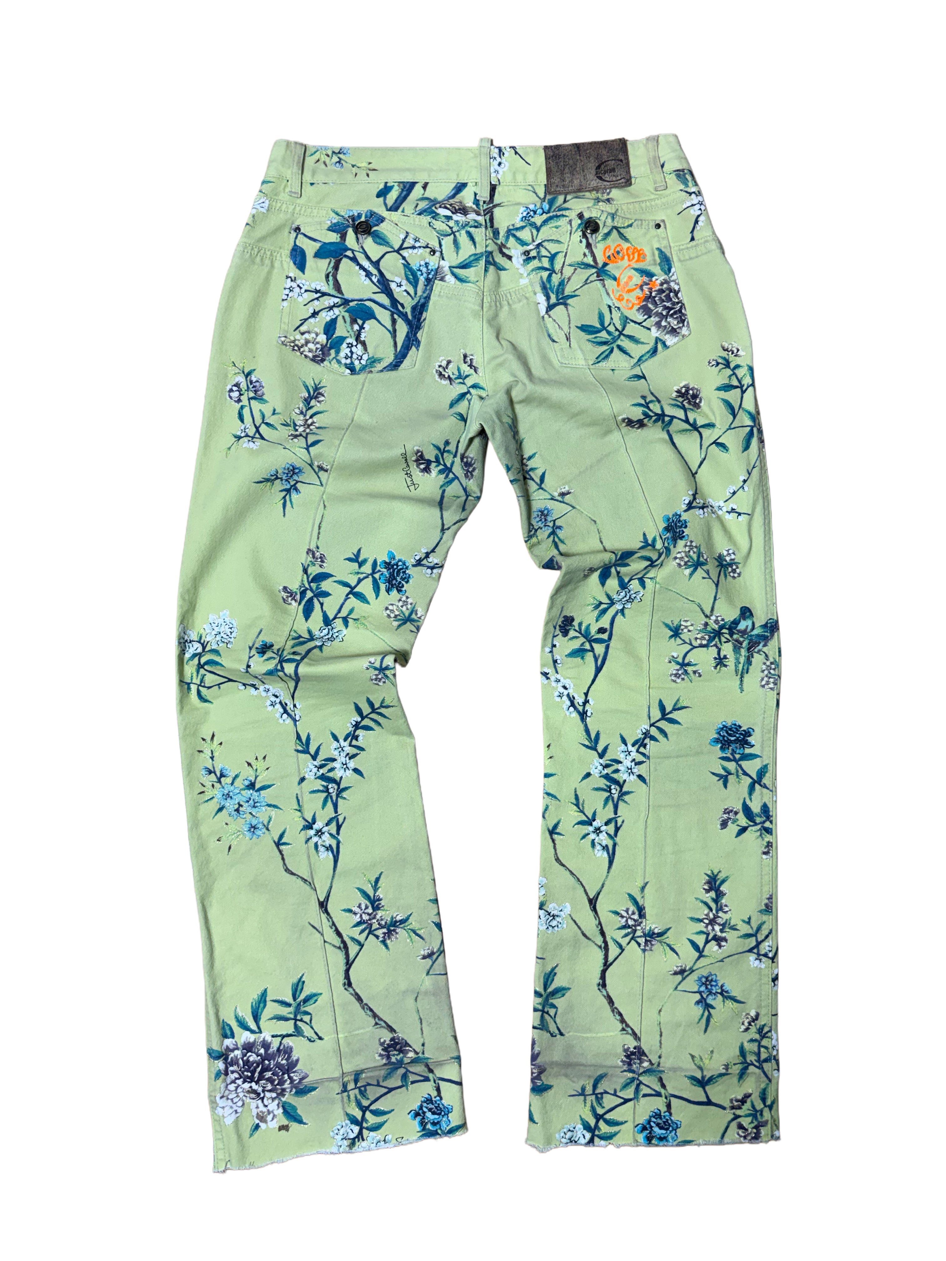 Just Cavalli Vintage Floral Jeans