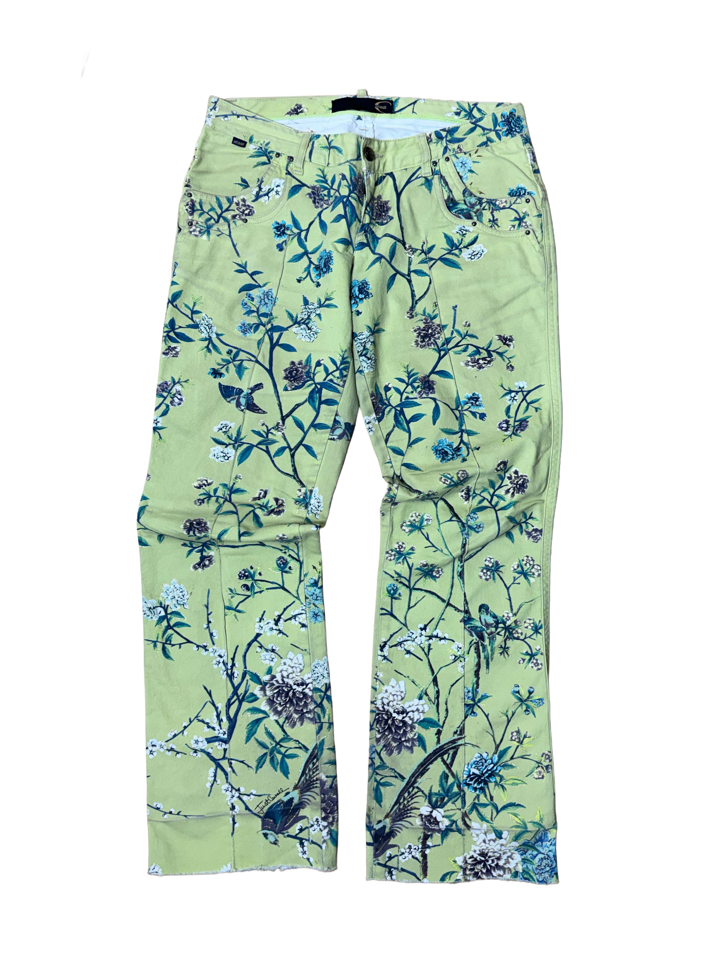 Just Cavalli Vintage Floral Jeans