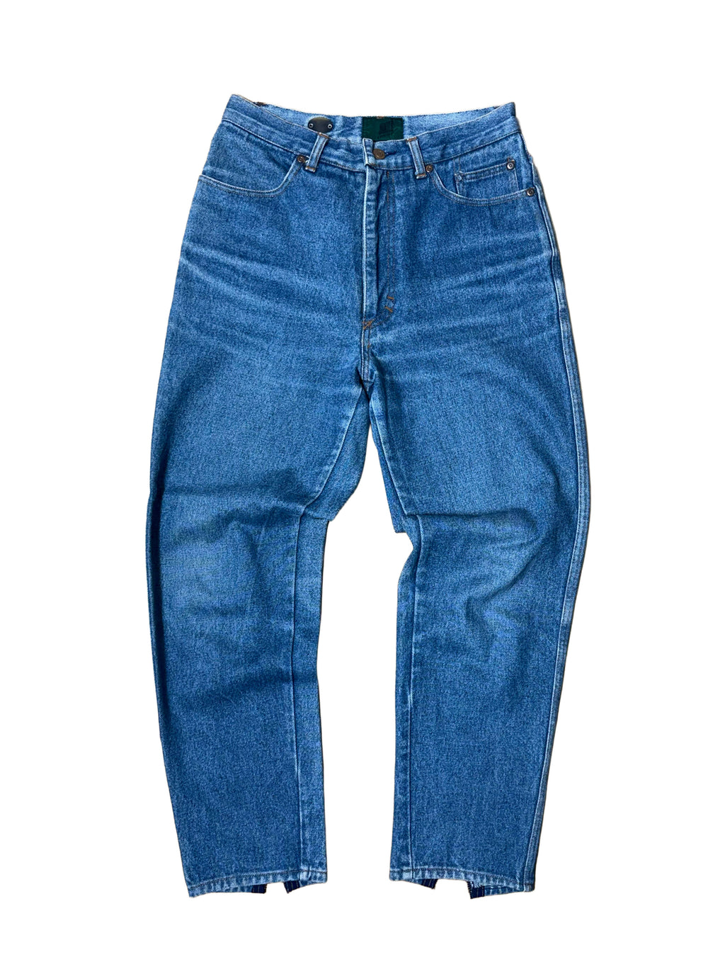 Gaultier Junior Vintage Zip Detail Denim Jeans