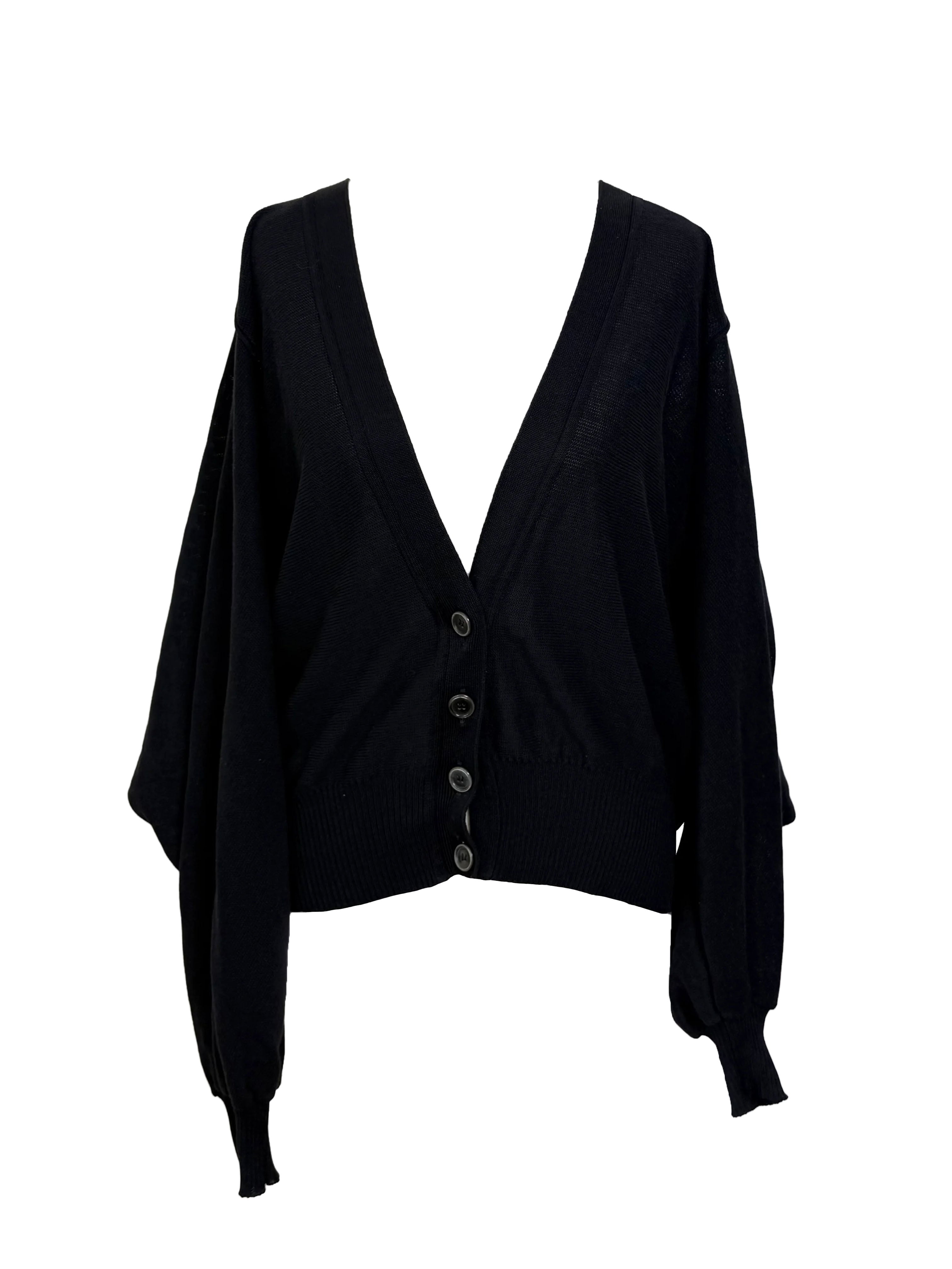 Chloé Vintage Black Cardigan