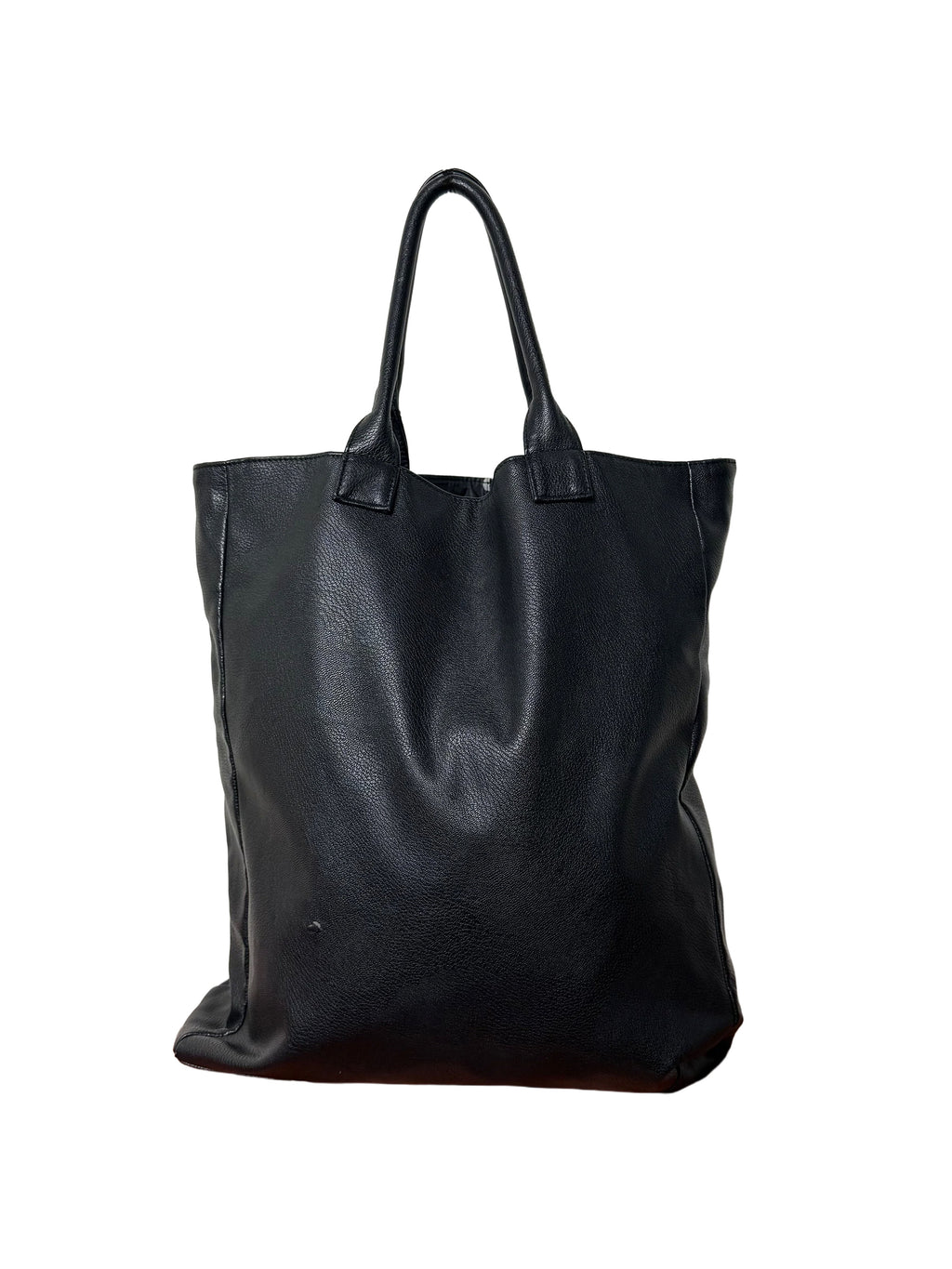 Thierry Mugler Black Shopper Tote Bag