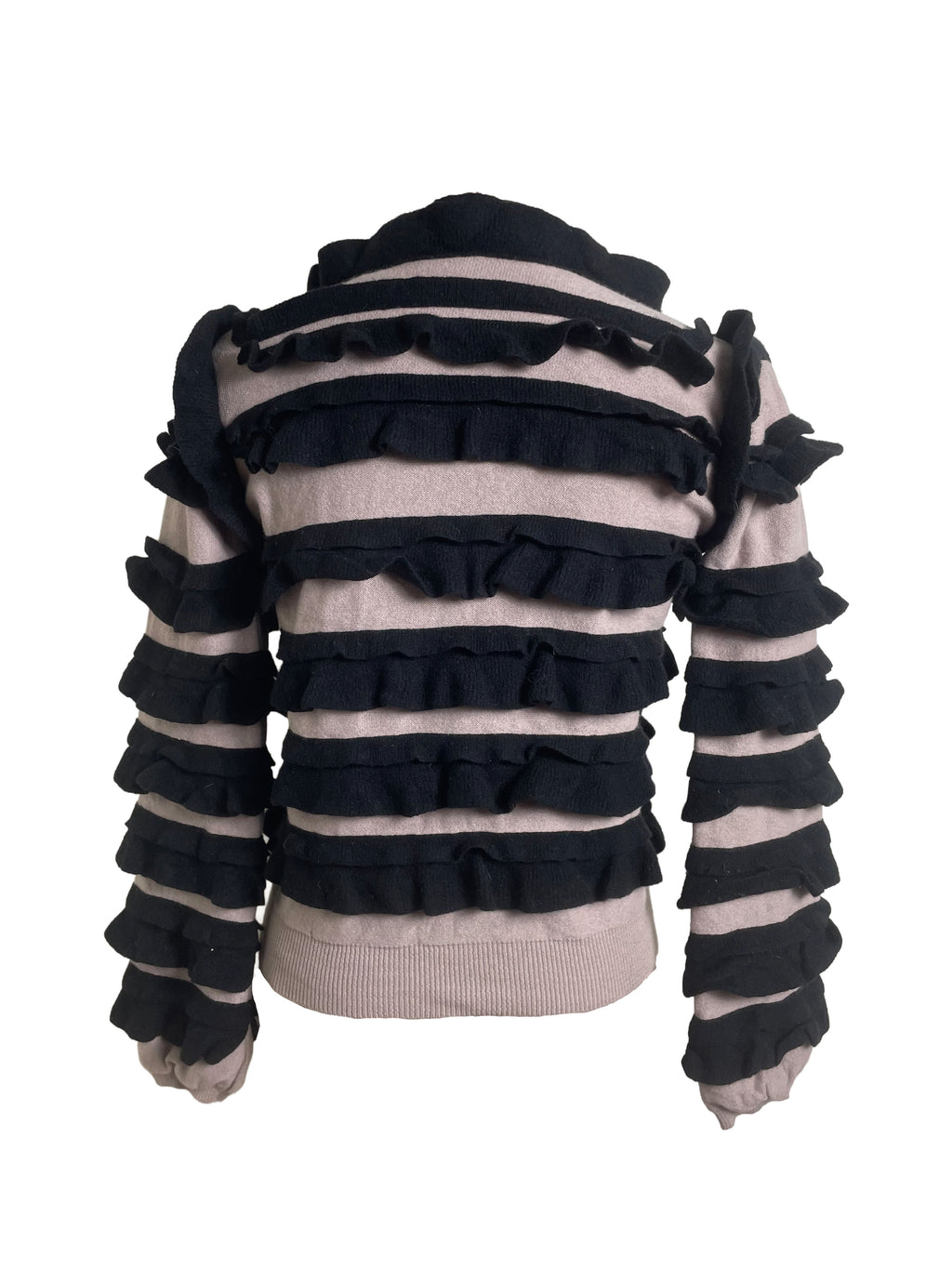 Sonia Rykiel Ruffle Button-Up Cardigan