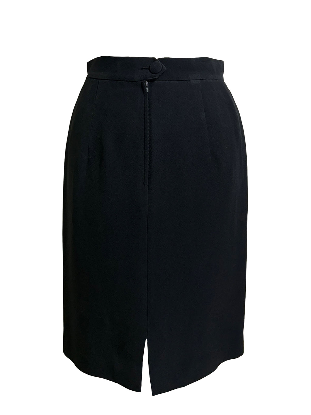 Moschino Cheap and Chic Black Knee Length Skirt