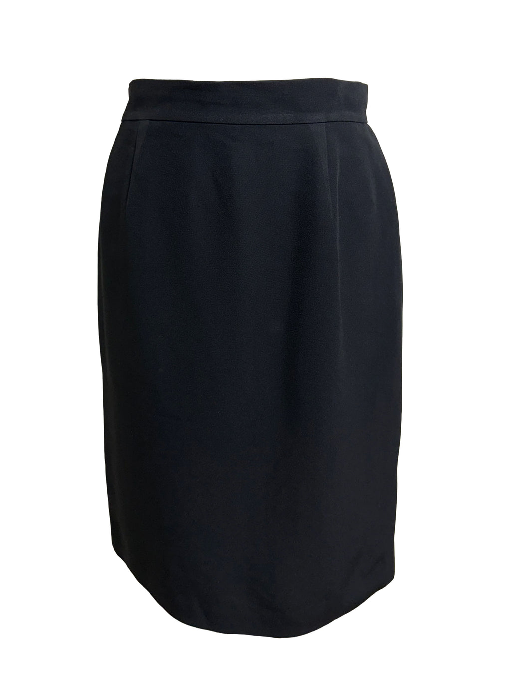 Moschino Cheap and Chic Black Knee Length Skirt
