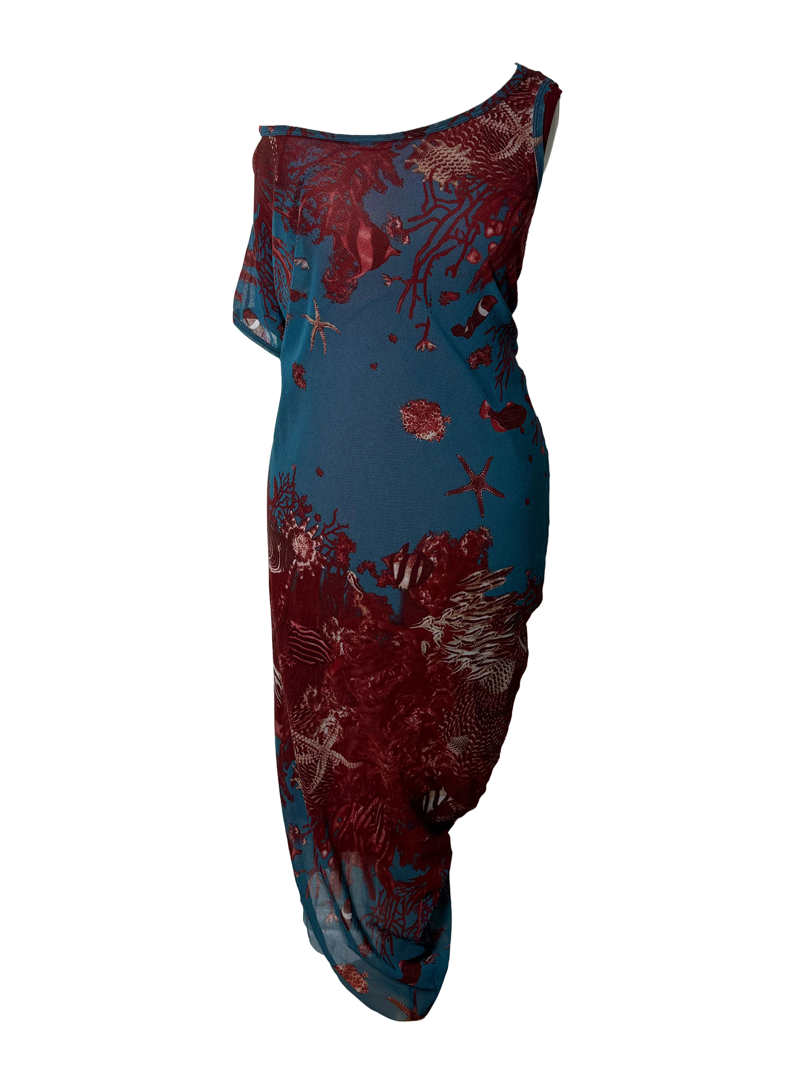 Jean Paul Gaultier Soleil Spring 1999 Mesh Dress