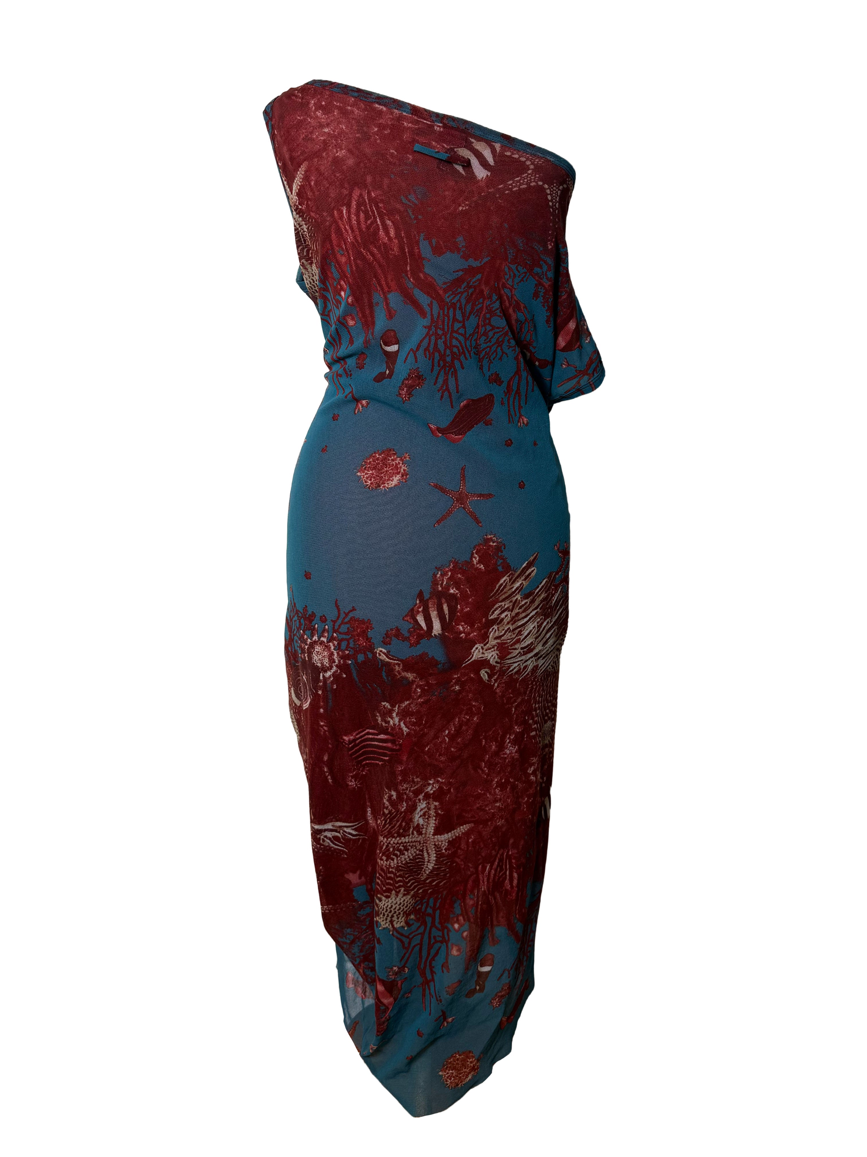 Jean Paul Gaultier Soleil Spring 1999 Mesh Dress